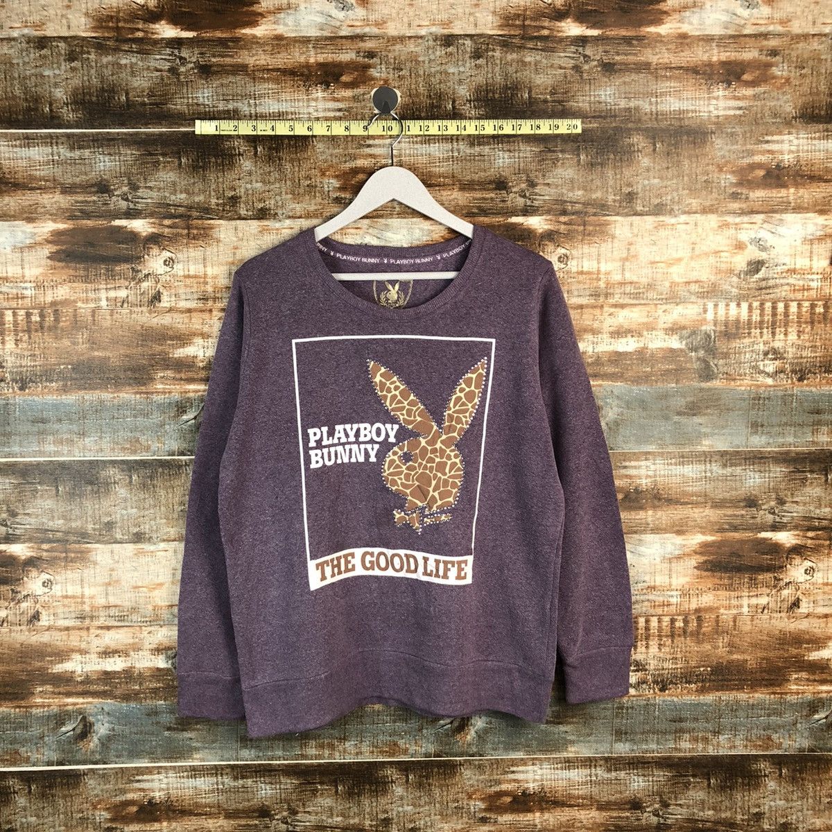 Playboy Play Boy Purple Sweatshirt #A1929 Size US M / EU 48-50 / 2 - 1 Thumbnail