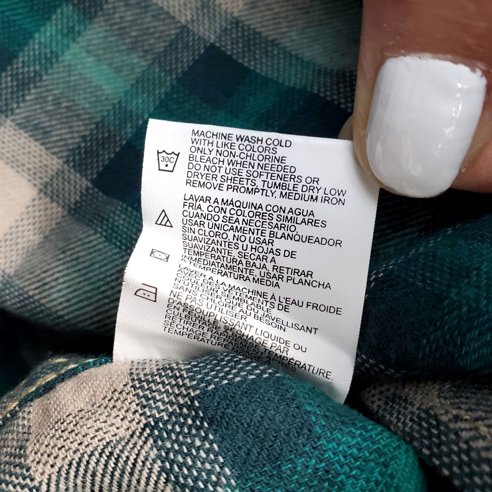 Dickies Dickies Mens XL Multi Plaid Flannel Shirt - Relaxed Fit, Workwear, Button-Up, Cotton, Moisture Wicking, Breathable, Pockets, Outdoor, NWT Size US XL / EU 56 / 4 - 6 Thumbnail