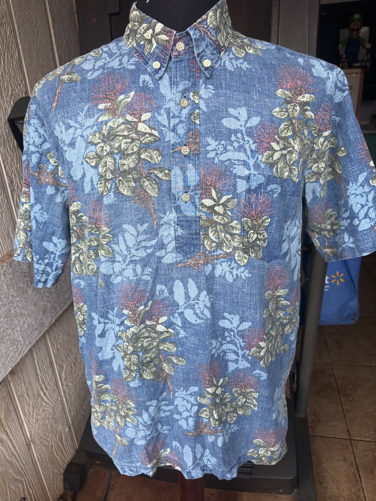 Reyn Spooner Reyn Spooner Hawaiian Print Multicolored 3/4 Button Men's L Size US L / EU 52-54 / 3 - 1 Thumbnail