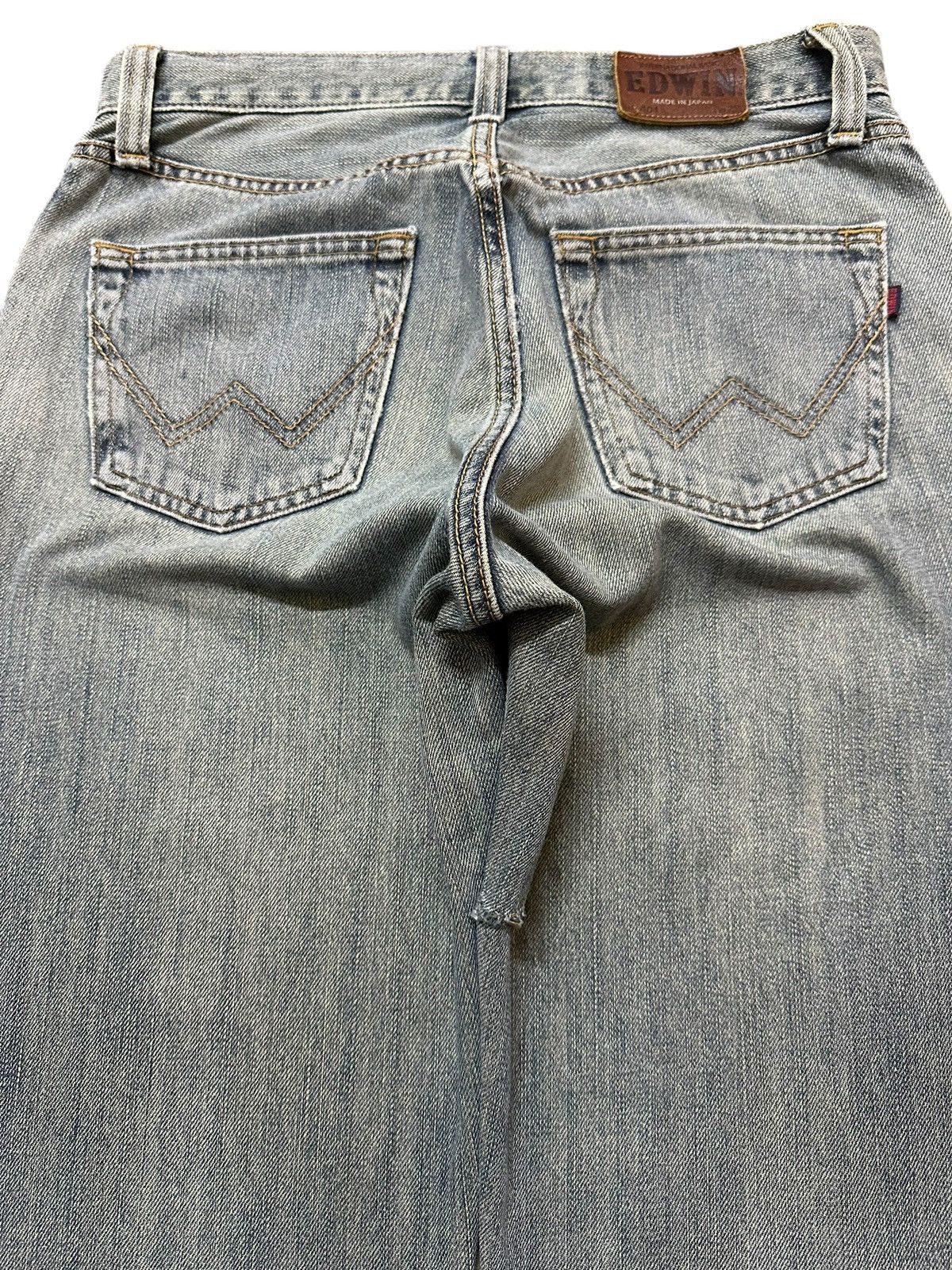 Edwin Vintage Japan Edwin 404 Blue Wash Style Baggy Jeans Size US 30 / EU 46 - 5 Thumbnail