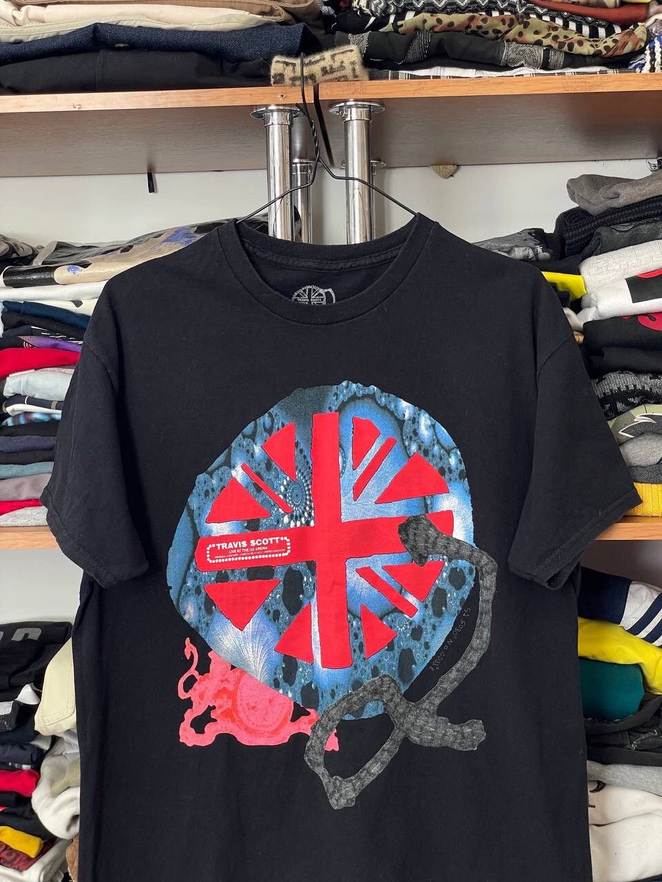 Rap Tees × Travis Scott LONDON EXCLUSIVE UTOPIA O2 LIVE TRAVIS SCOTT Size US M / EU 48-50 / 2 - 2 Thumbnail