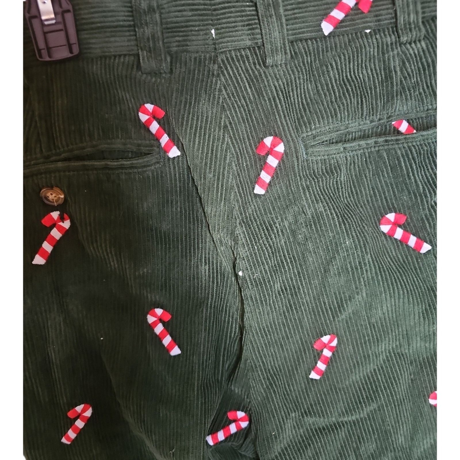 Orvis Vintage Orvis embroidered Christmas Candy Cane Pants Size US 40 / EU 56 - 5 Thumbnail