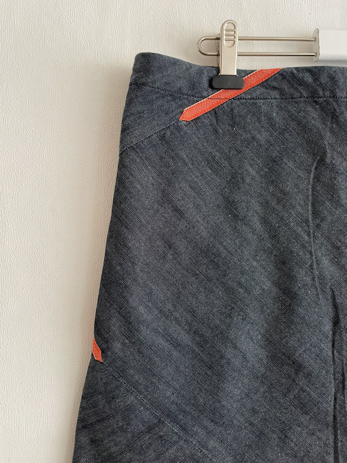Diesel × Vintage Diesel Indigo Vintage Avant Garde Skirt Size 30" / US 8 / IT 44 - 8 Thumbnail