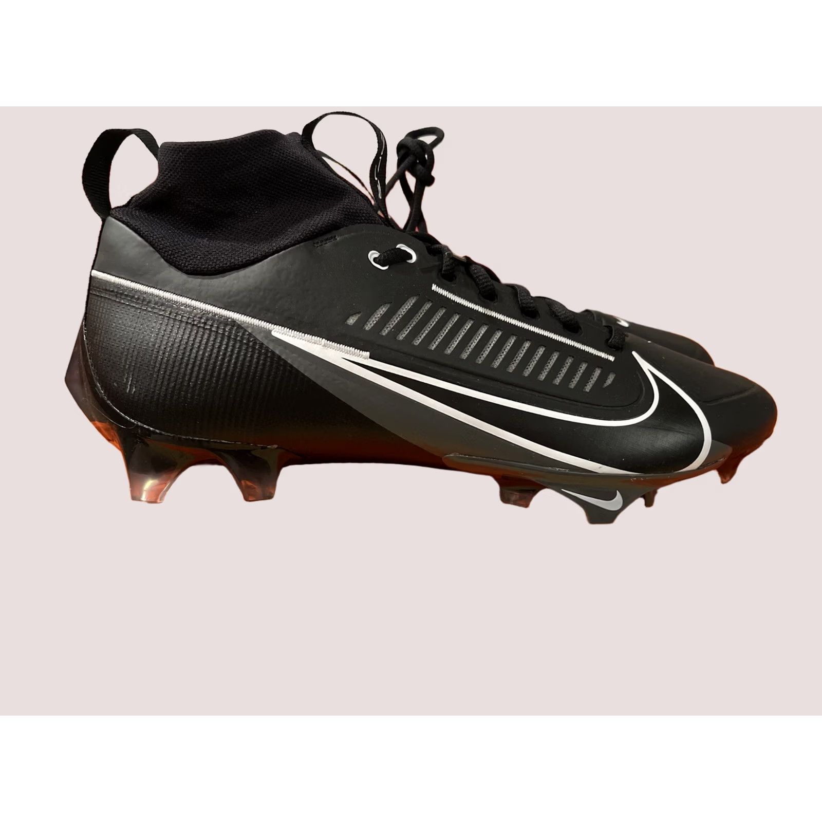 Nike Nike Vapor Edge Pro 360 2 Football Cleats Mens 14 Black White DA5456-010 Size US 13 / EU 46 - 1 Thumbnail