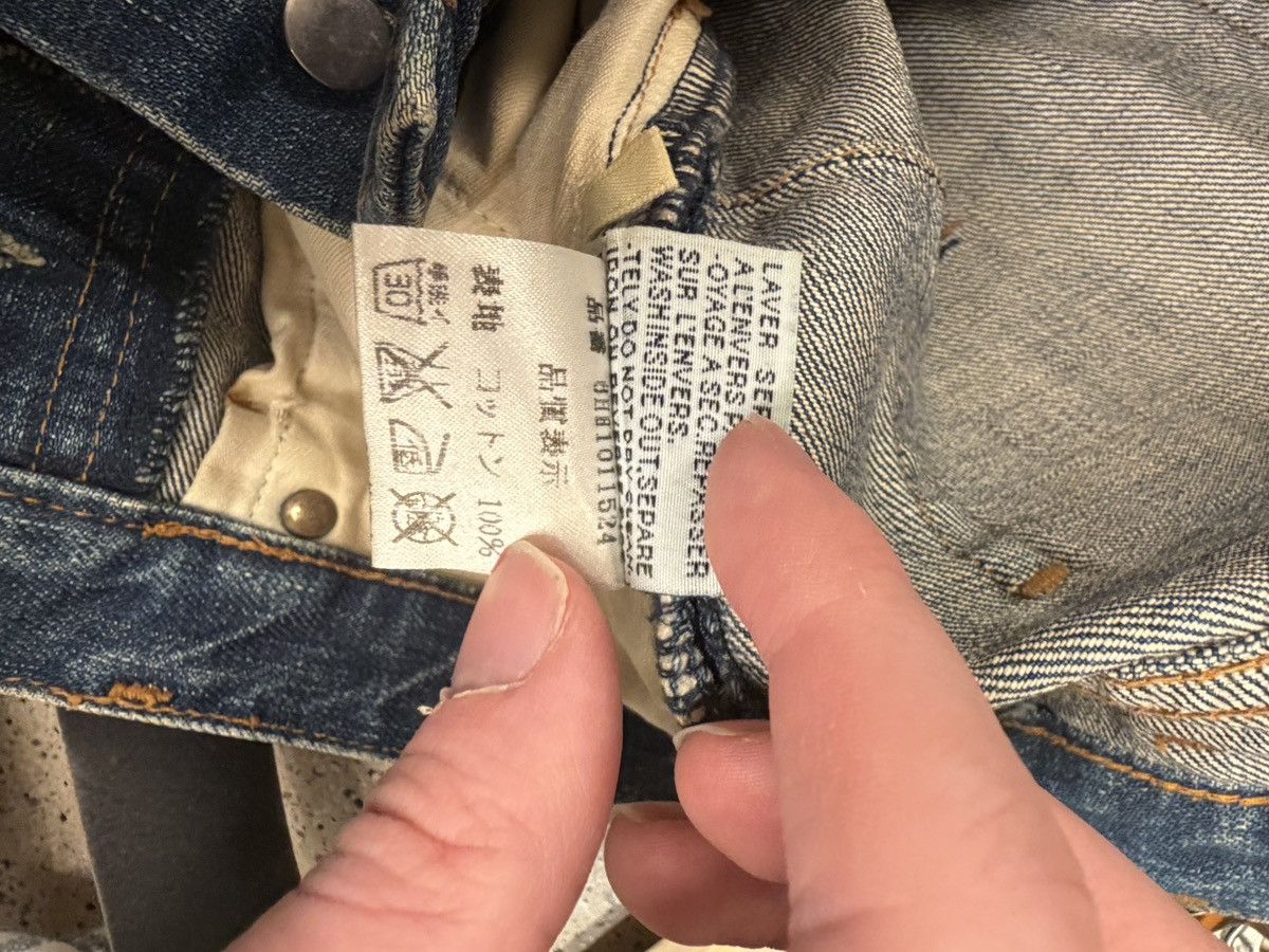 Dior AW06 Dior Homme Luster Waxed Clawmark Denim These Grey days Size US 30 / EU 46 - 11 Thumbnail