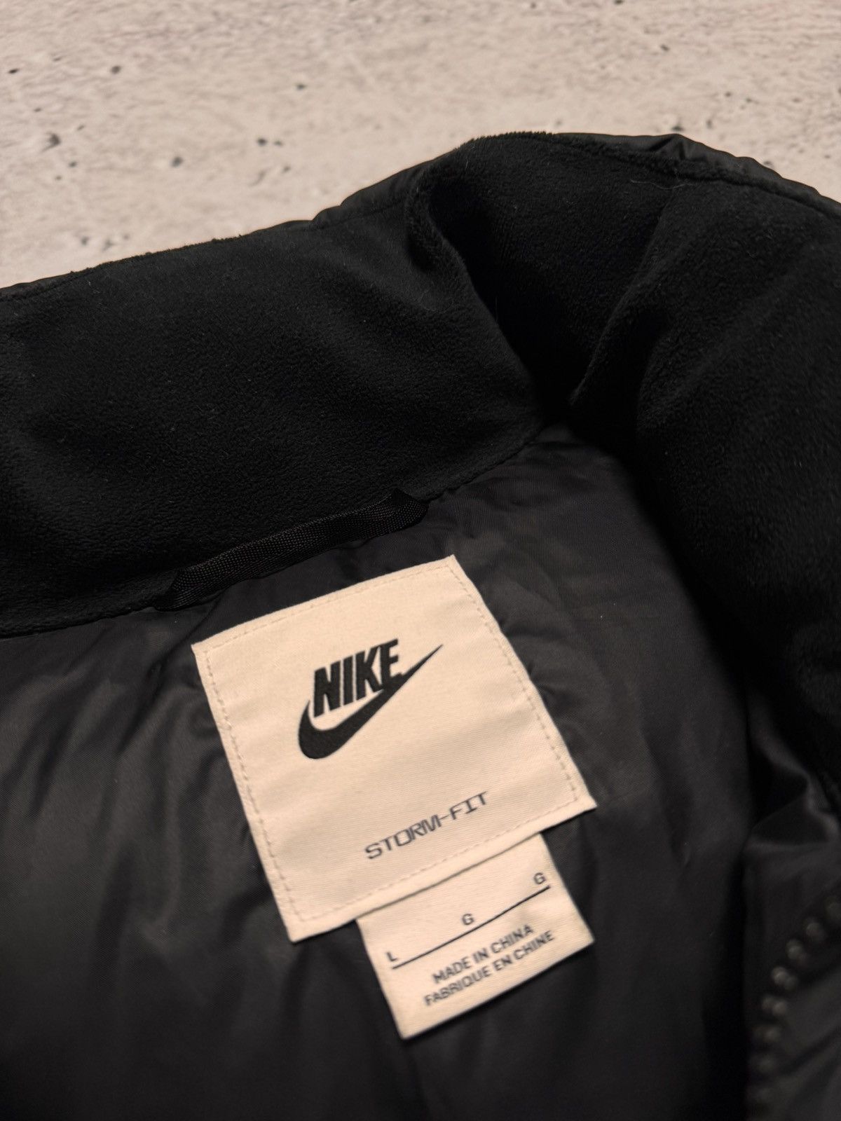 Nike × Nike ACG NIKE PUFFER DOWN BASIC LOGO WHITE OVERSIZE VEST Size US L / EU 52-54 / 3 - 6 Thumbnail