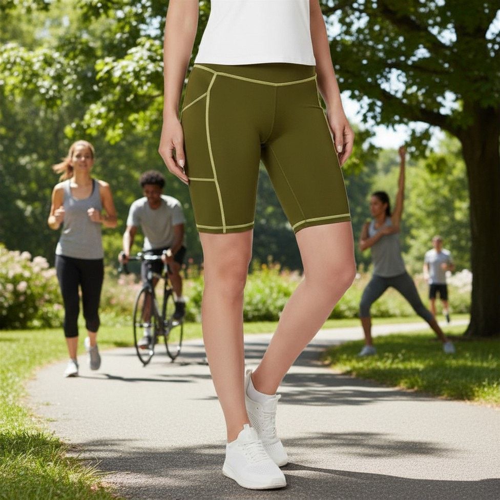 Jockey Jockey Performance 360 Superior Stretch 9" Bike Short , M Size 30" / US 8 / IT 44 - 2 Thumbnail