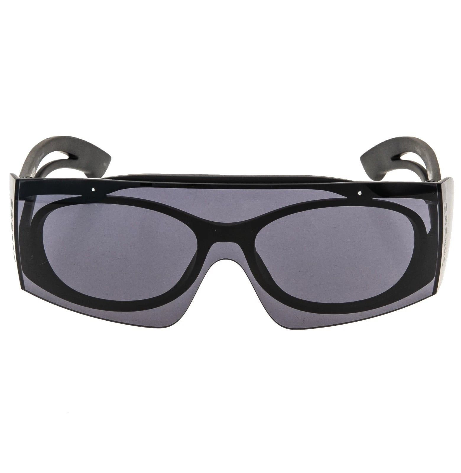 Alexander McQueen ALEXANDER MCQUEEN AM0489S 0489 Black Fashion Sunglasses 001 Size ONE SIZE - 2 Thumbnail