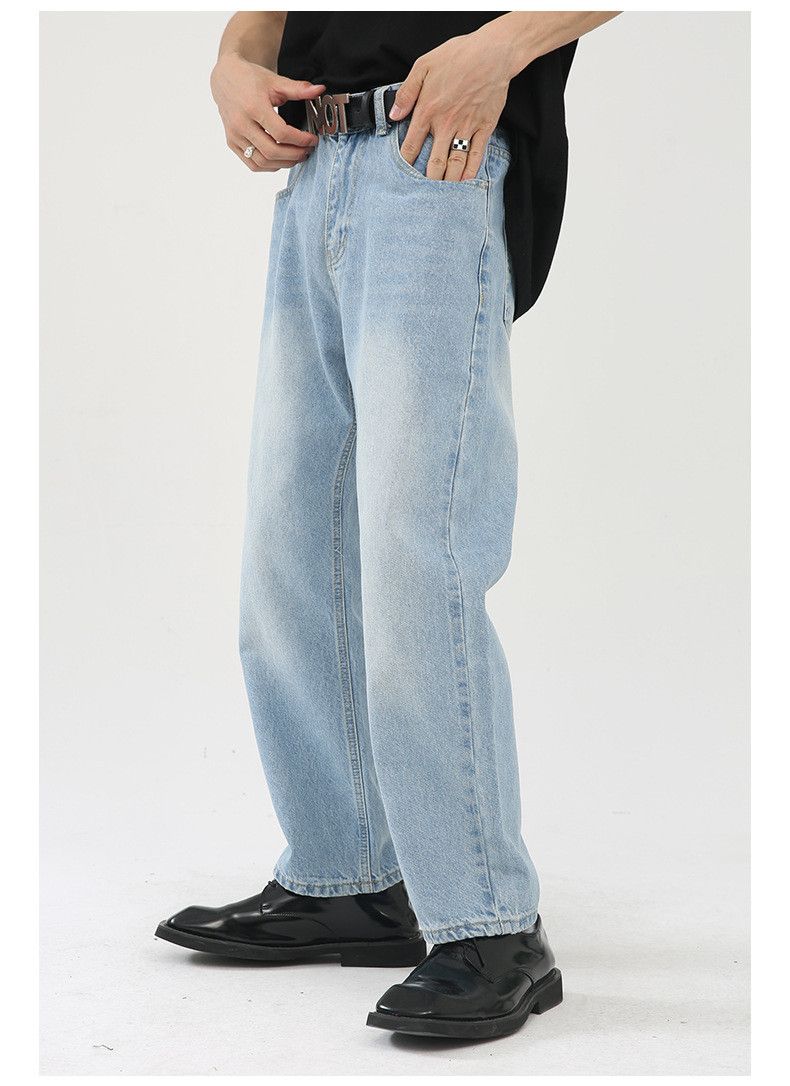 Japanese Brand × Vintage Japanese retro trend casual straight jeans Size US 32 / EU 48 - 4 Thumbnail