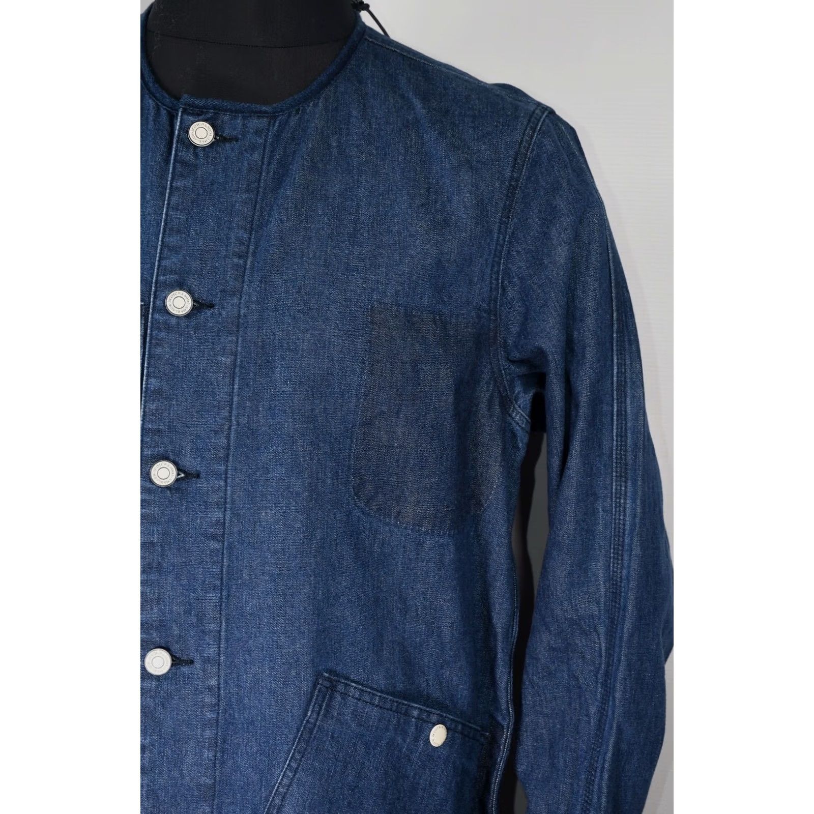 Scotch & Soda SCOTCH & SODA Denim Jacket Mens XL Workwear Blue 100% Cotton Button Vintage? No Matchy Matchy Tailored Size US XL / EU 56 / 4 - 7 Thumbnail