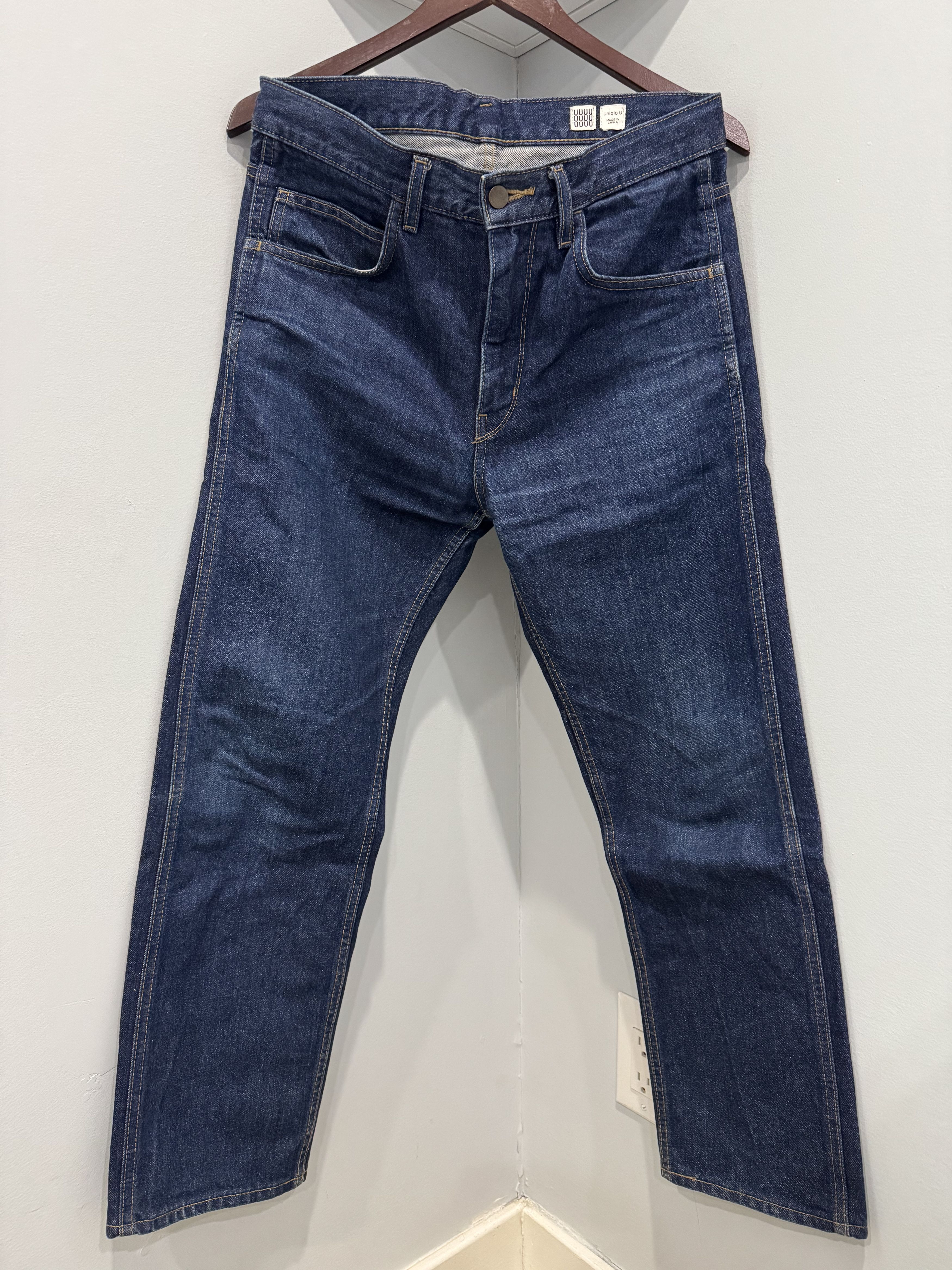 Uniqlo UNIQLO U Straight Jeans Size US 30 / EU 46 - 2 Thumbnail