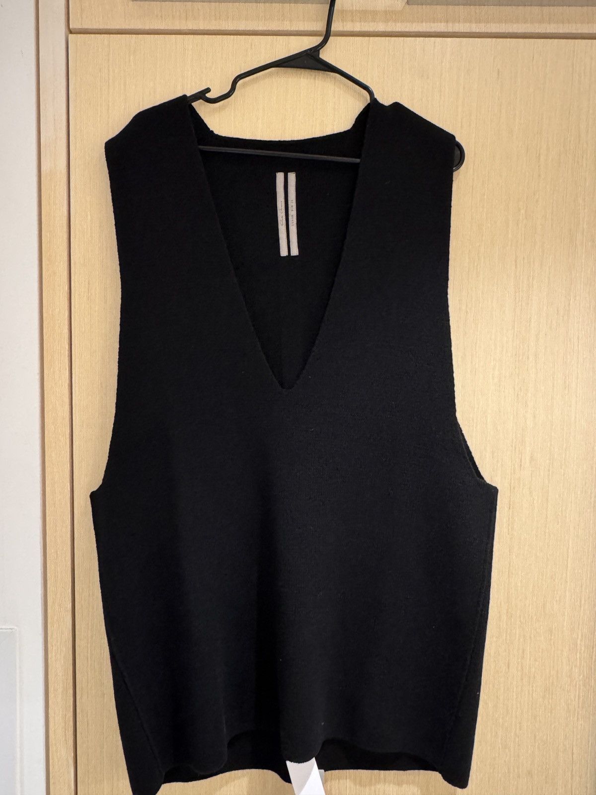 Rick Owens Wool Tank Top Size US M / EU 48-50 / 2 - 1 Thumbnail