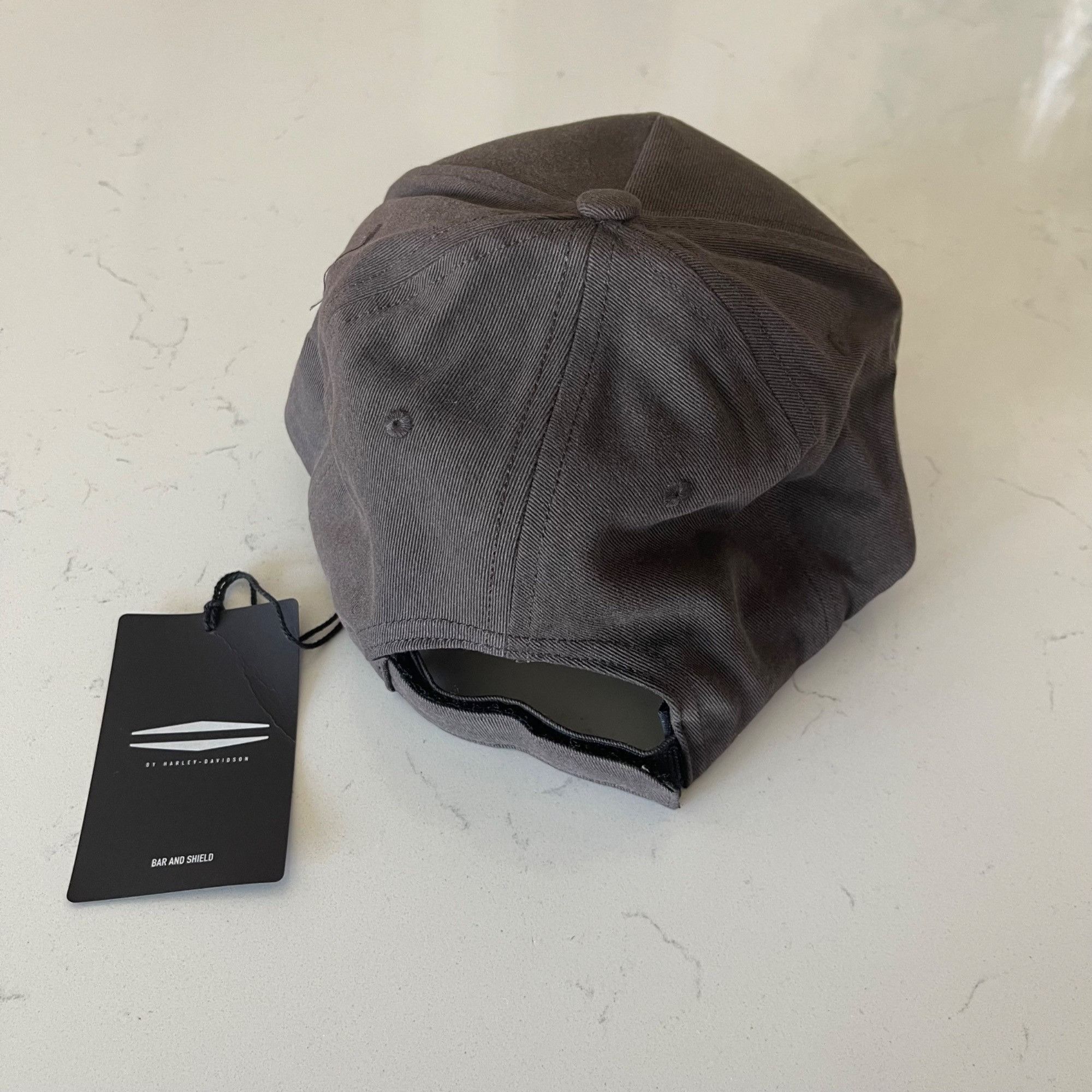Harley Davidson NWT HARLEY DAVIDSON BAR & SHIELD CARBON BROWN HAT Size ONE SIZE - 2 Thumbnail