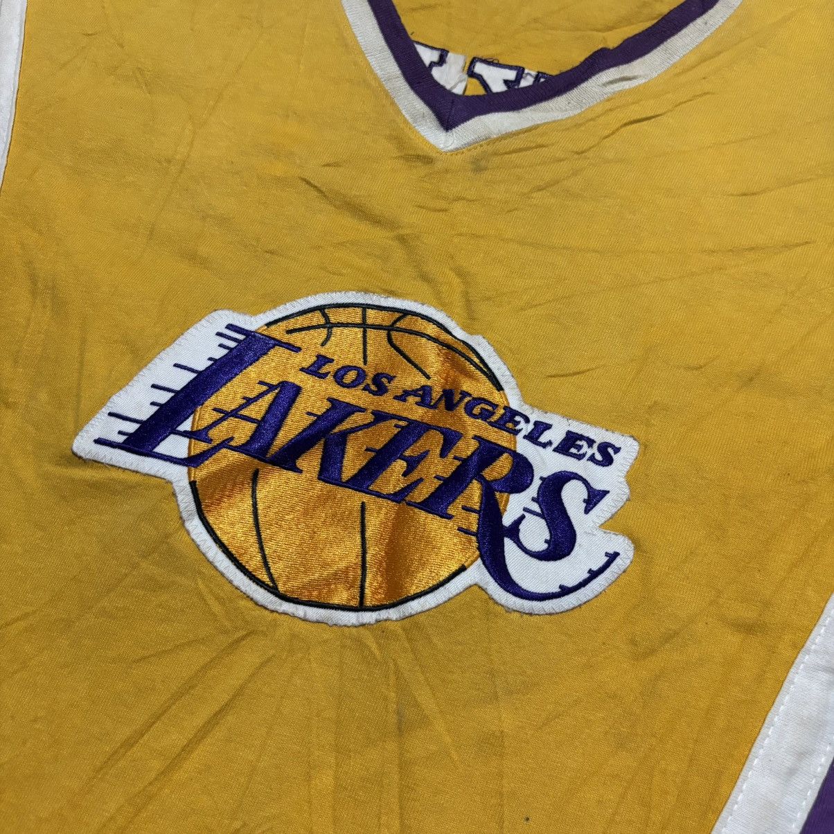 Champion Vintage 90’s Champion Lakers Los Angeles Jersey Size US XL / EU 56 / 4 - 3 Thumbnail
