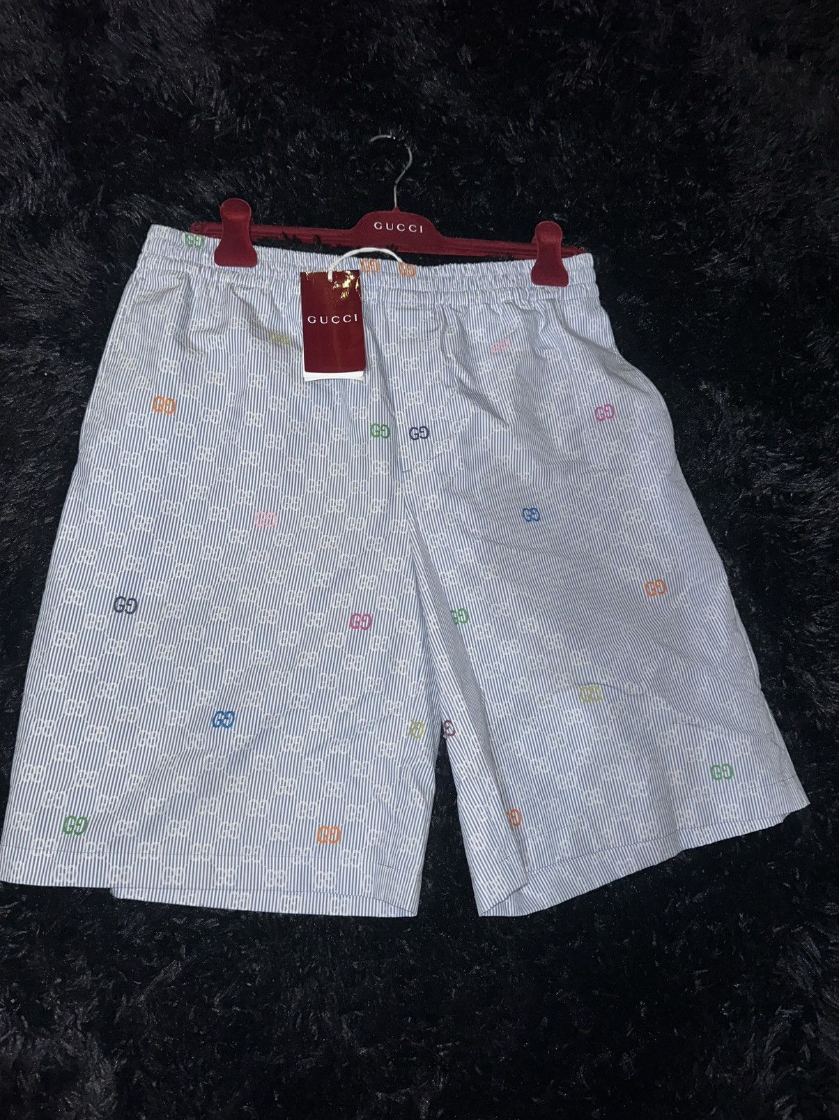 Gucci Gucci Striped cotton shorts Size US 34 / EU 50 - 4 Thumbnail