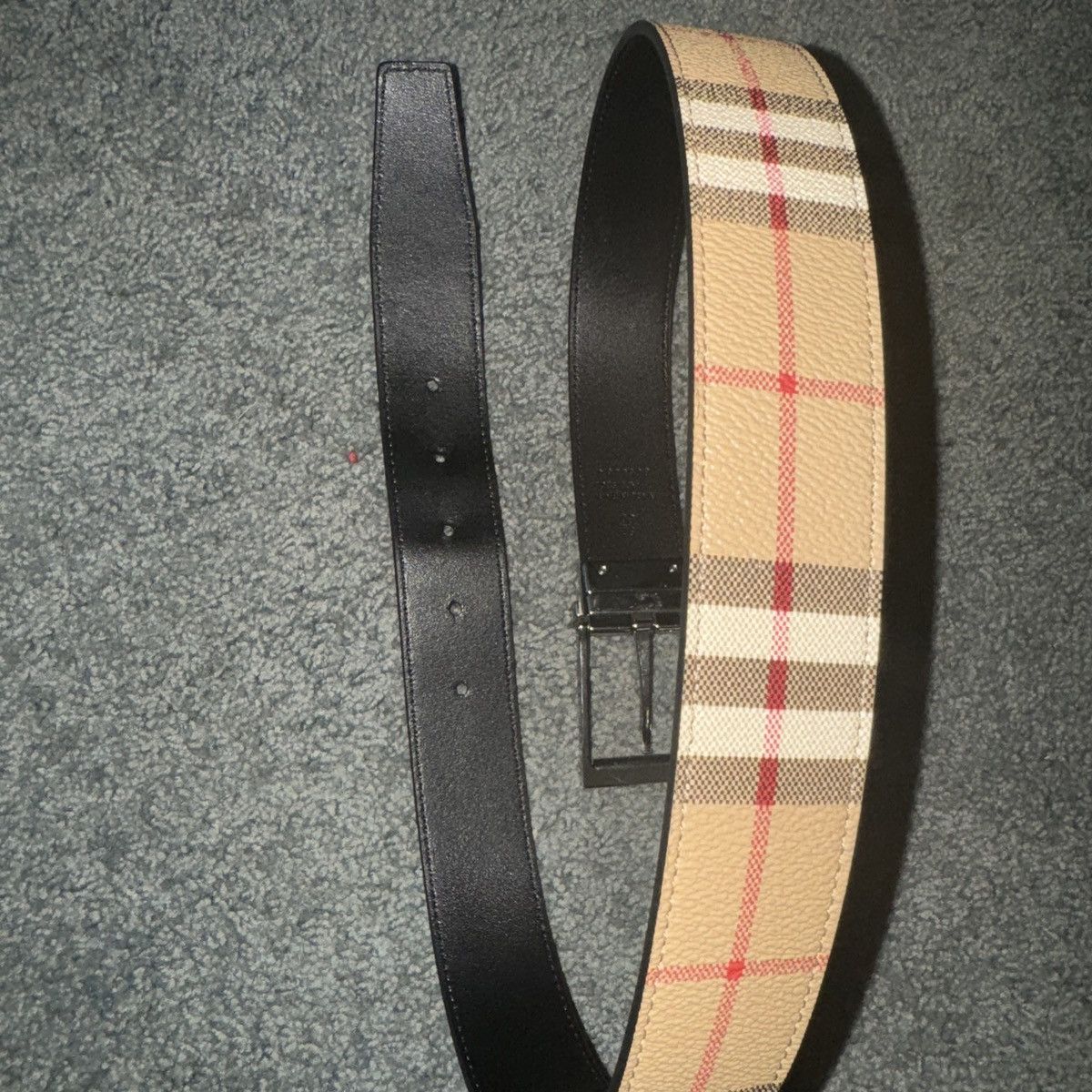 Burberry Burberry Reversible Belt Size 32 - 3 Thumbnail