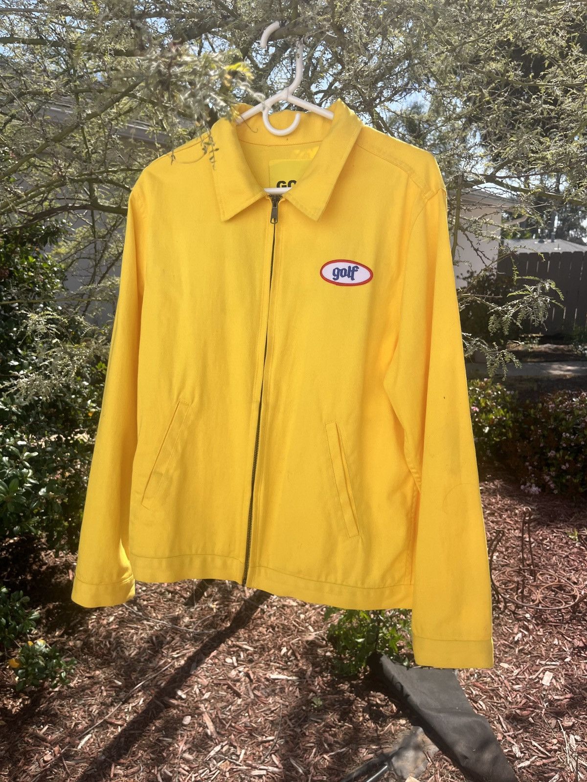 Golf Wang Golf Wang Olde Work Jacket Yellow Size US M / EU 48-50 / 2 - 1 Thumbnail