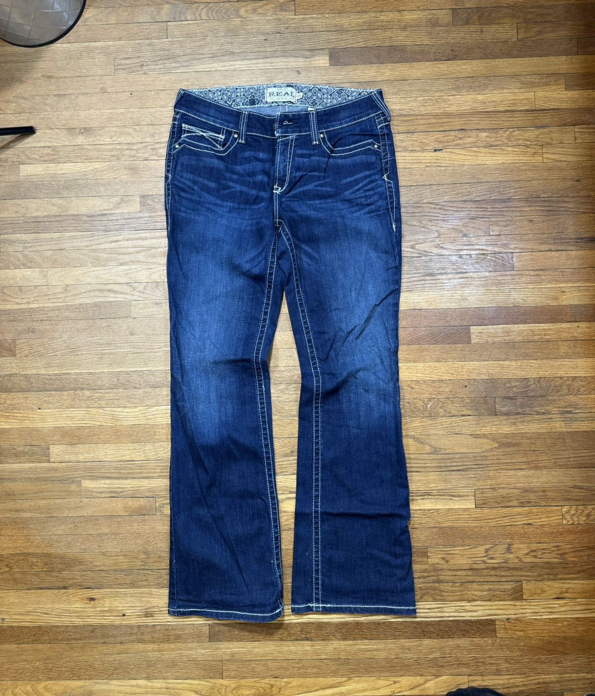 Ariat Ariat Real Denim Jeans Sz 32 x 36 Size US 32 / EU 48 - 1 Thumbnail