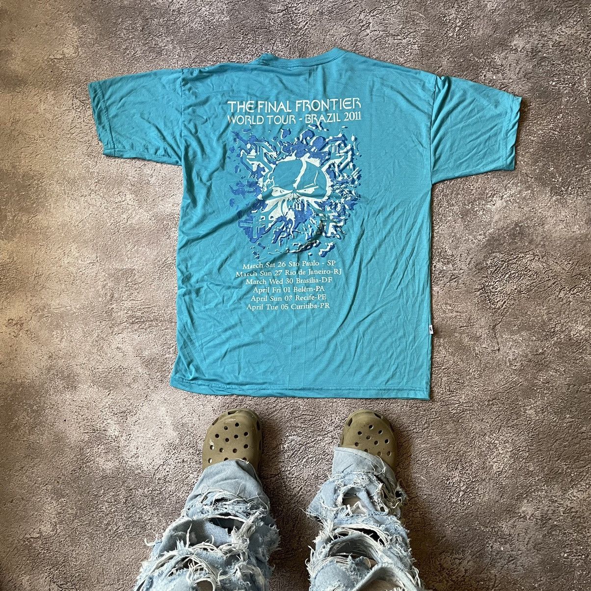 Vintage Vintage 90s Iron Maiden Sun Faded Band Graphic Tee Grunge XL Size US XL / EU 56 / 4 - 7 Thumbnail