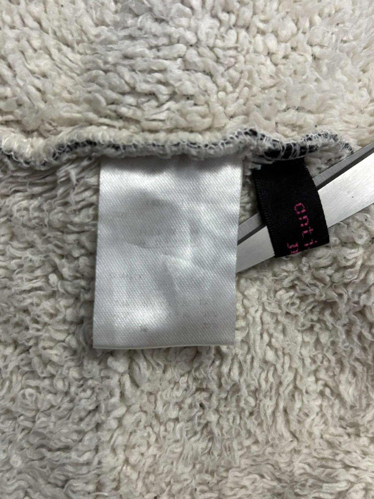 Japanese Brand Japanese Brand Anti Label Jean Sherpa Lined Full Zip Hoodie Size L / US 10 / IT 46 - 16 Thumbnail