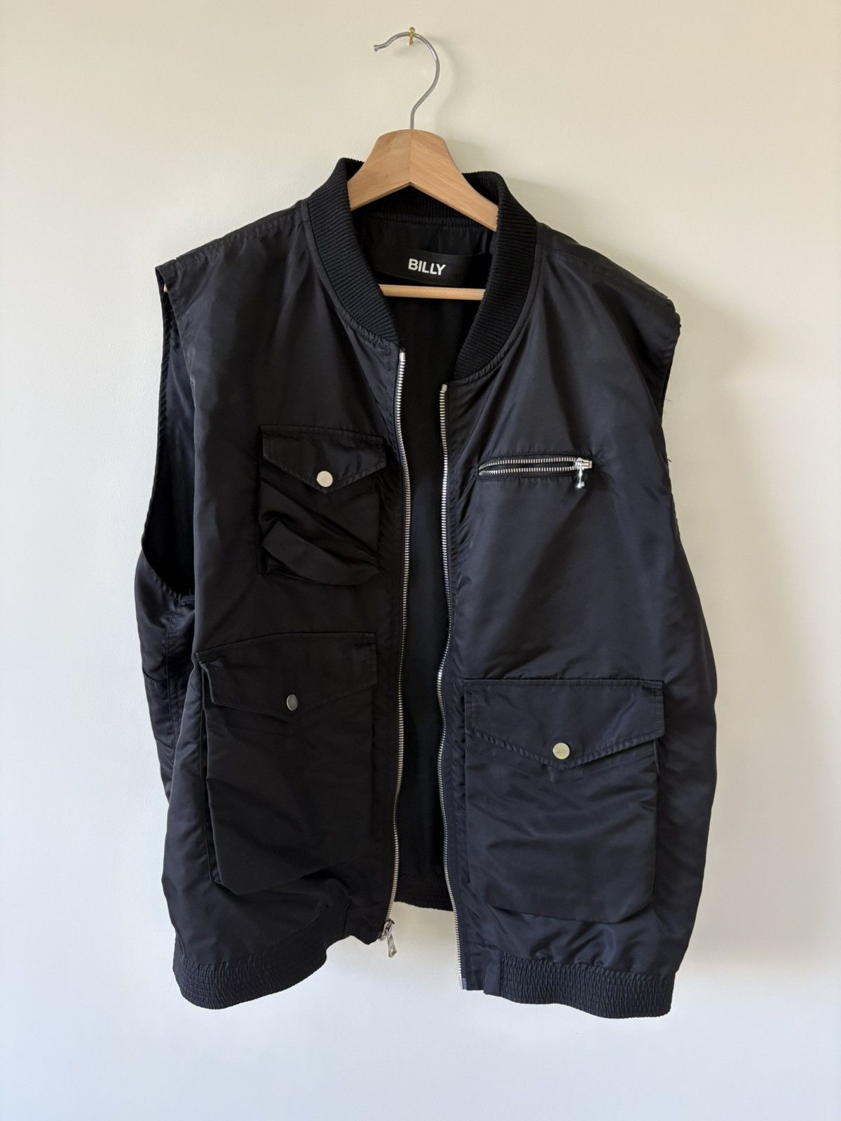 BILLY LA BILLY LA NYLON FLIGHT VEST WITH SILK LINING Size US XL / EU 56 / 4 - 1 Thumbnail