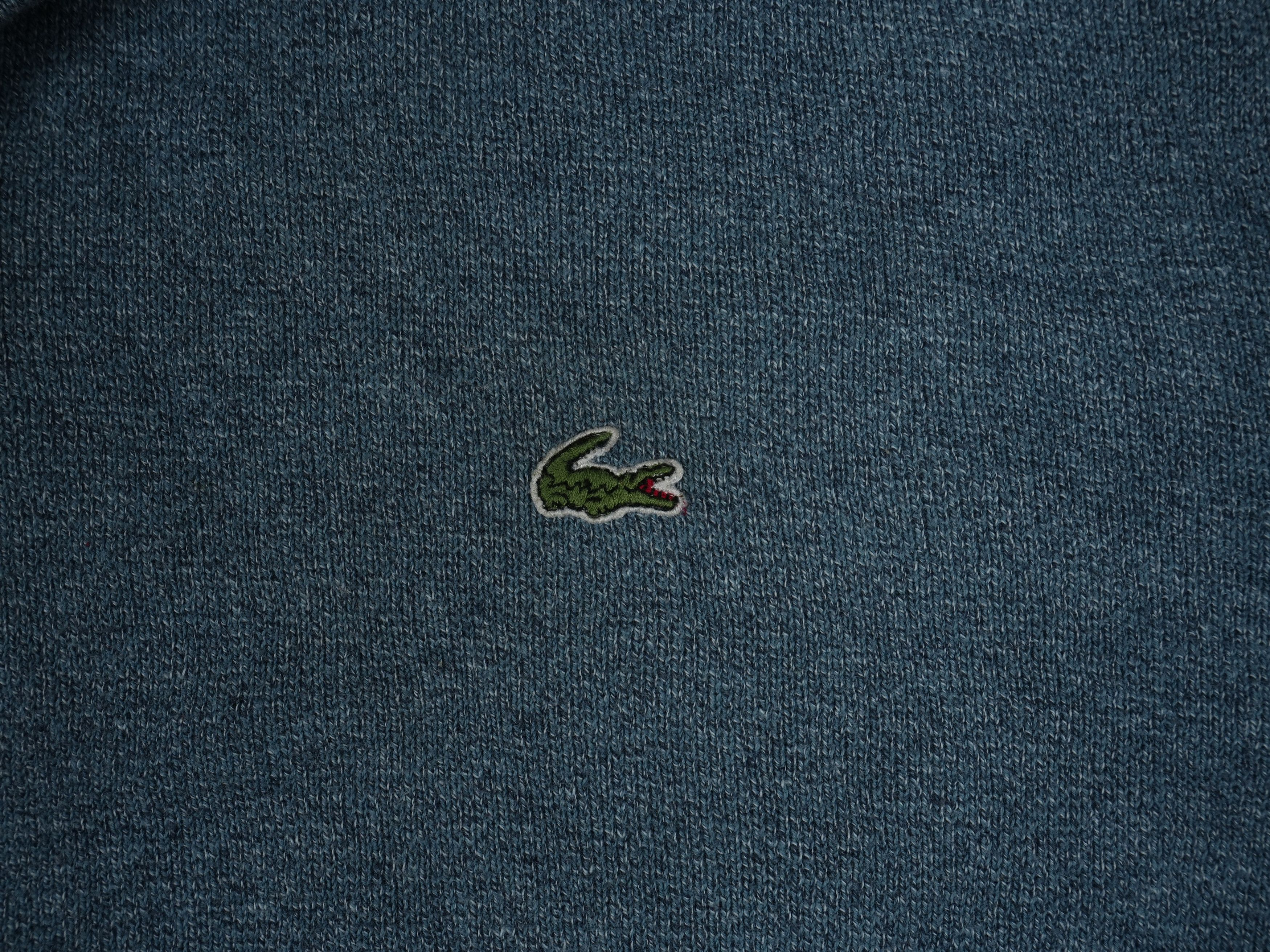 Lacoste Vintage Lacoste Half Zip Sweater Size US L / EU 52-54 / 3 - 4 Thumbnail