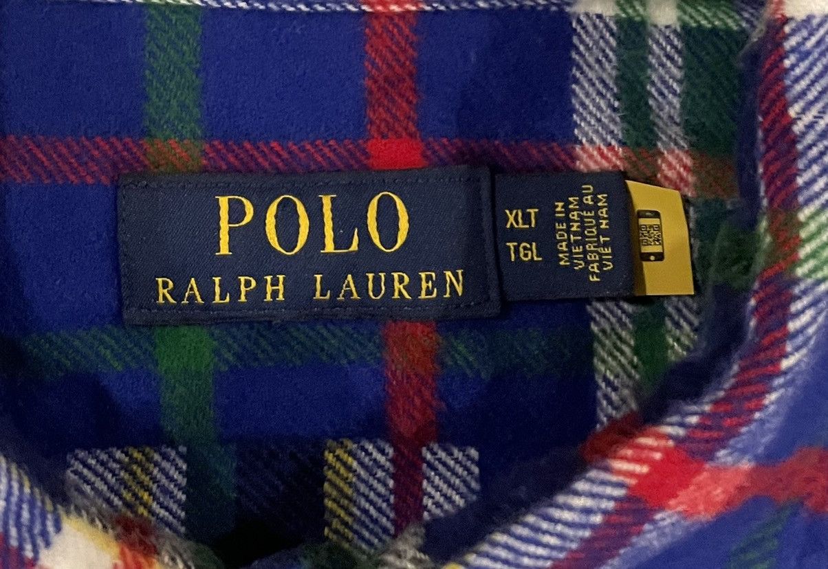 Polo Ralph Lauren Polo Ralph Lauren Classic Flannel Plaid Workshirt Men’s XL Size US XL / EU 56 / 4 - 2 Thumbnail