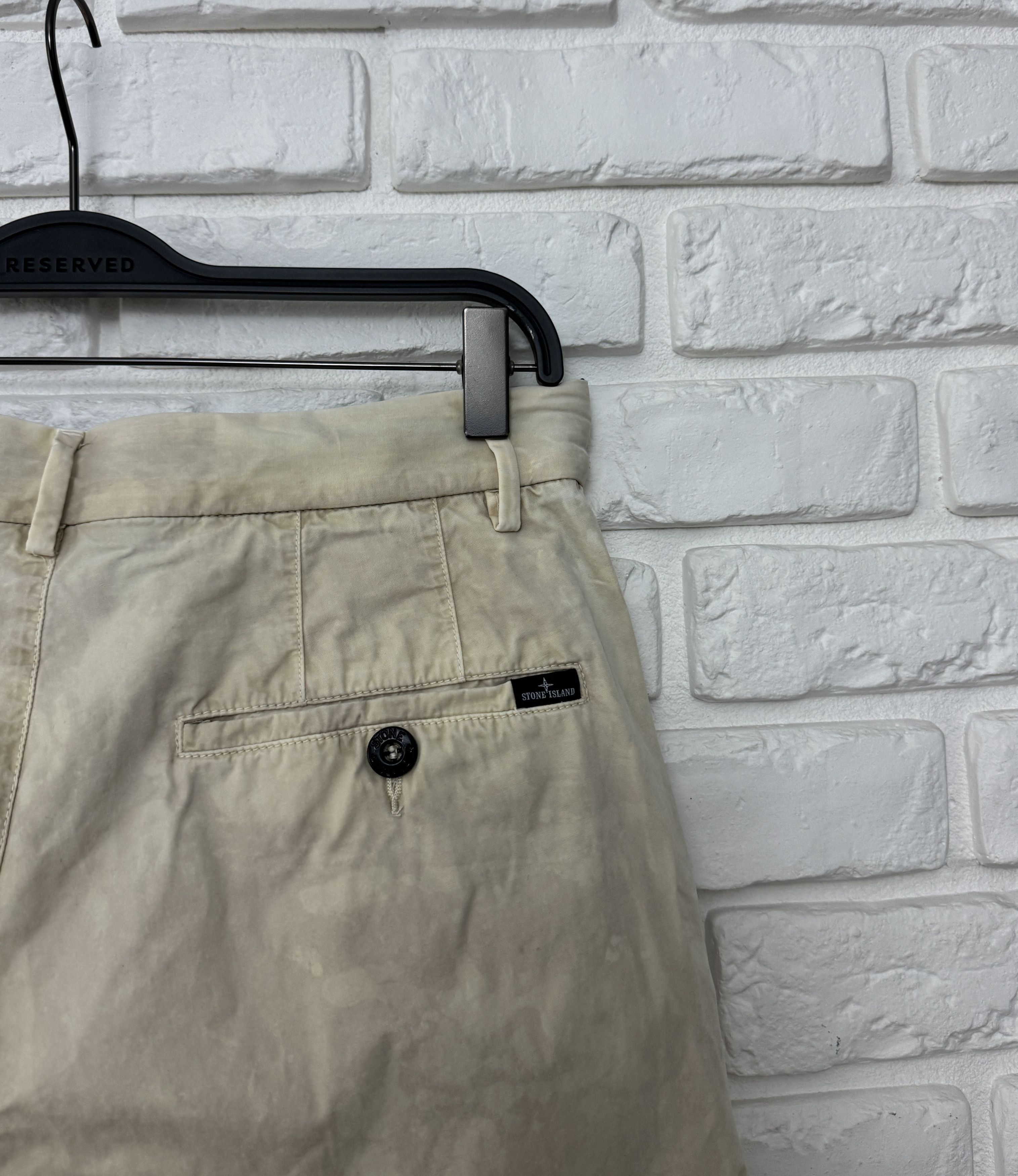 Stone Island Stone Island Chino Pants Casual Custom Acid Wash Sz 30 Size US 30 / EU 46 - 8 Thumbnail