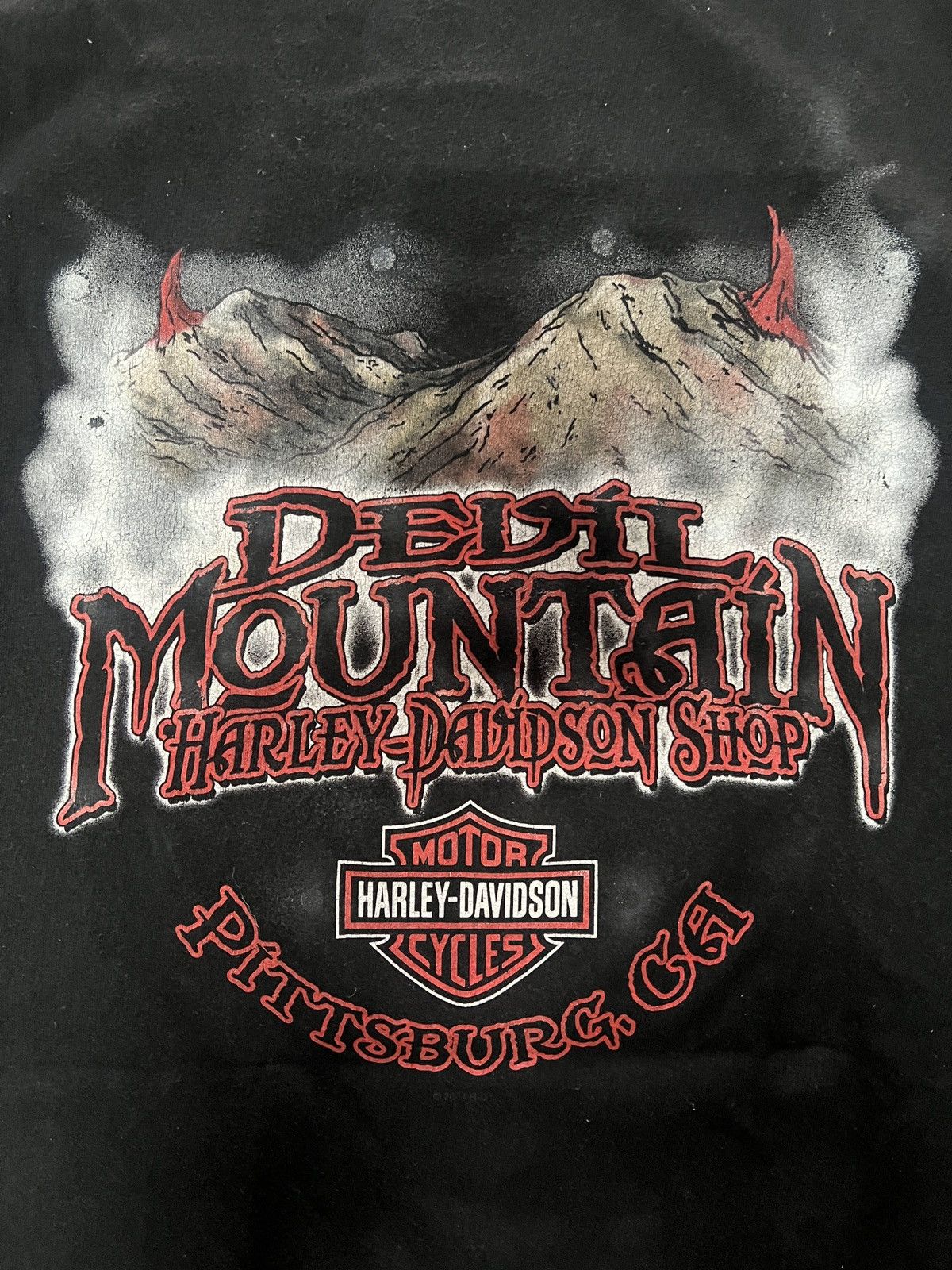Harley Davidson Harley-Davidson Double Sided Skull DeadMan Hand Size US XL / EU 56 / 4 - 5 Thumbnail