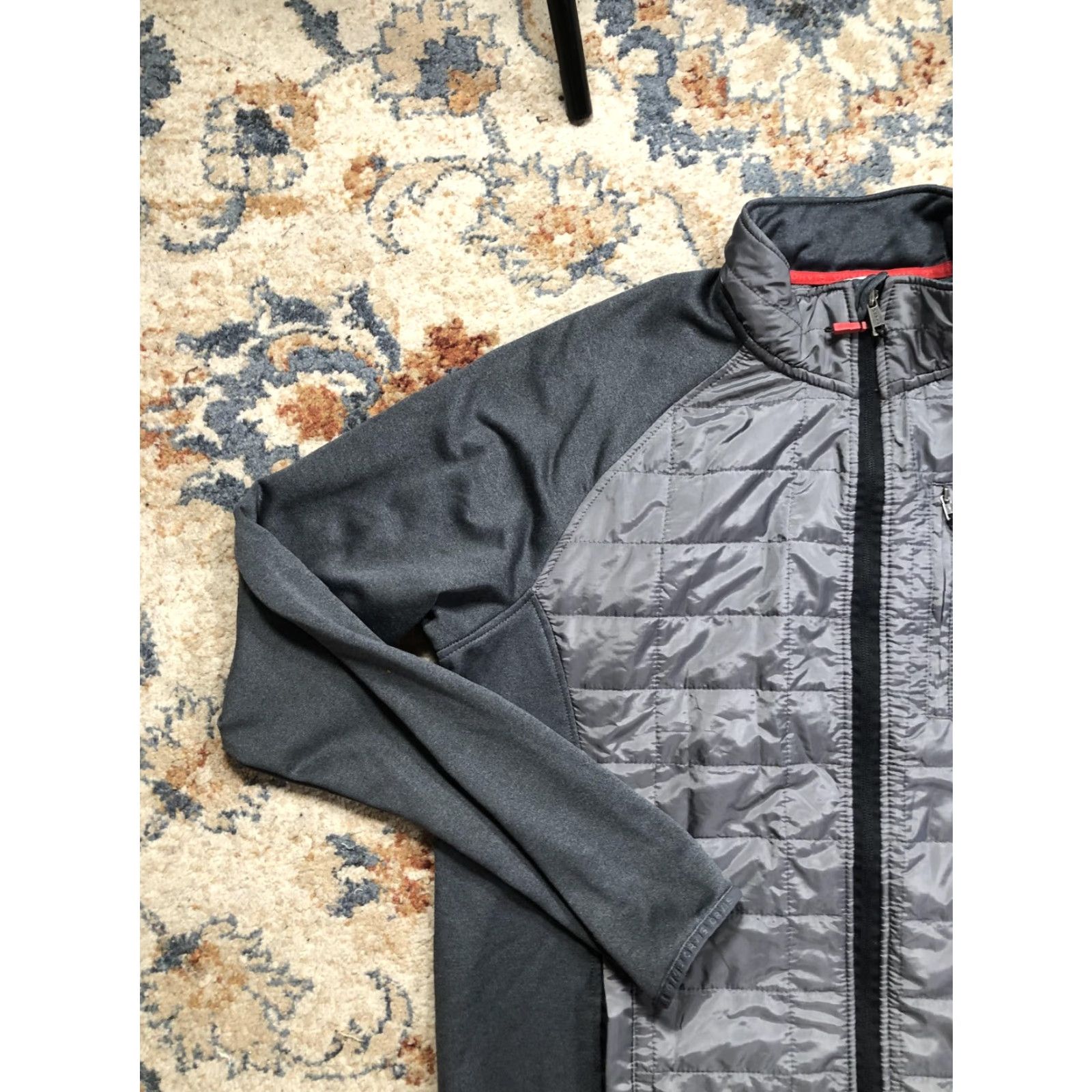 Orvis Orvis Classic Collection Jacket Mens L Gray Quilted Fleece Full Zip Outdoor Lightweight Insulated Size US L / EU 52-54 / 3 - 3 Thumbnail