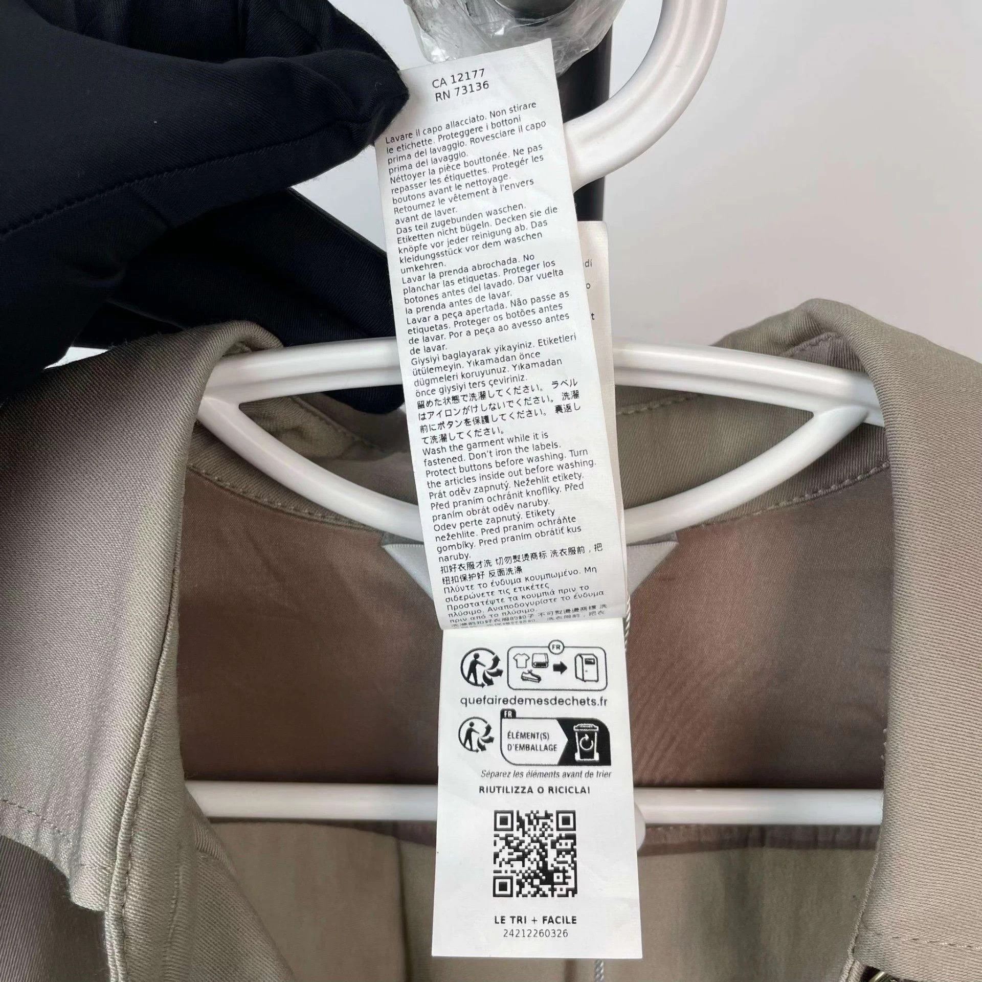 Max Mara Max Mara down coat dress women's gray 175/96 Size L / US 10 / IT 46 - 7 Thumbnail