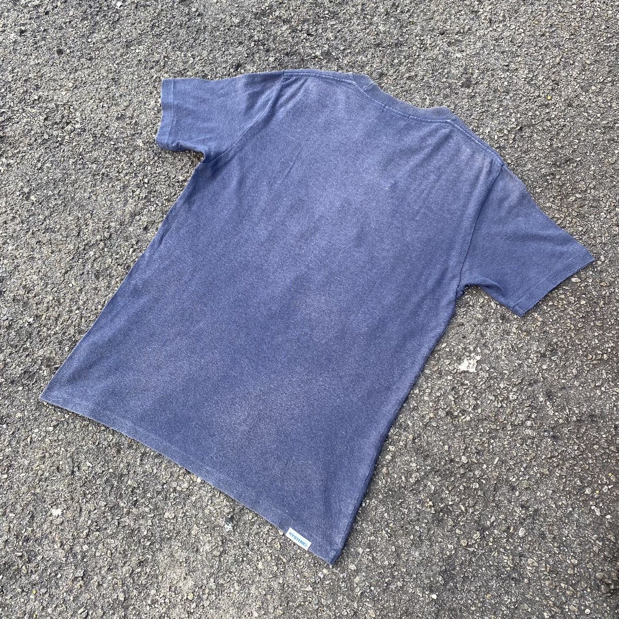 Hysteric Glamour Hysteric Glamour Vintage Blue Black Short Sleeve Tshirt Size US M / EU 48-50 / 2 - 4 Thumbnail