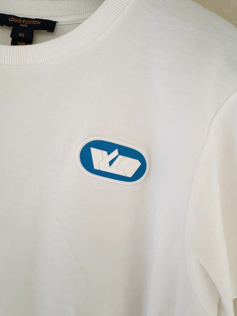 Louis Vuitton Louis Vuitton Logo logo white short sleeve 2503-Nextarrow Size US XS / EU 42 / 0 - 6 Thumbnail