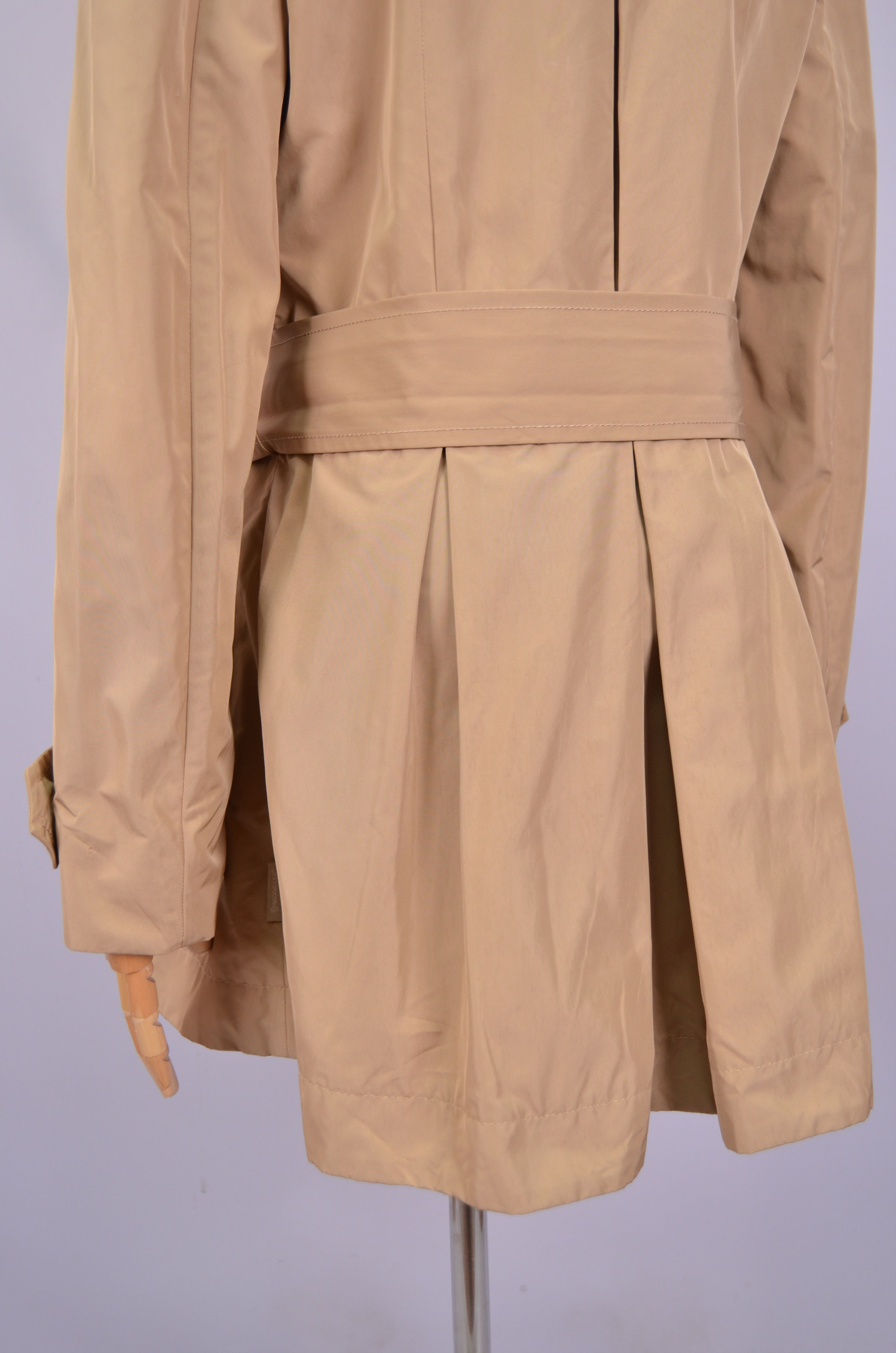 Moncler Womens Moncler Elysee Double Breasted Trench Coat Sz 3/M Size M / US 6-8 / IT 42-44 - 13 Thumbnail