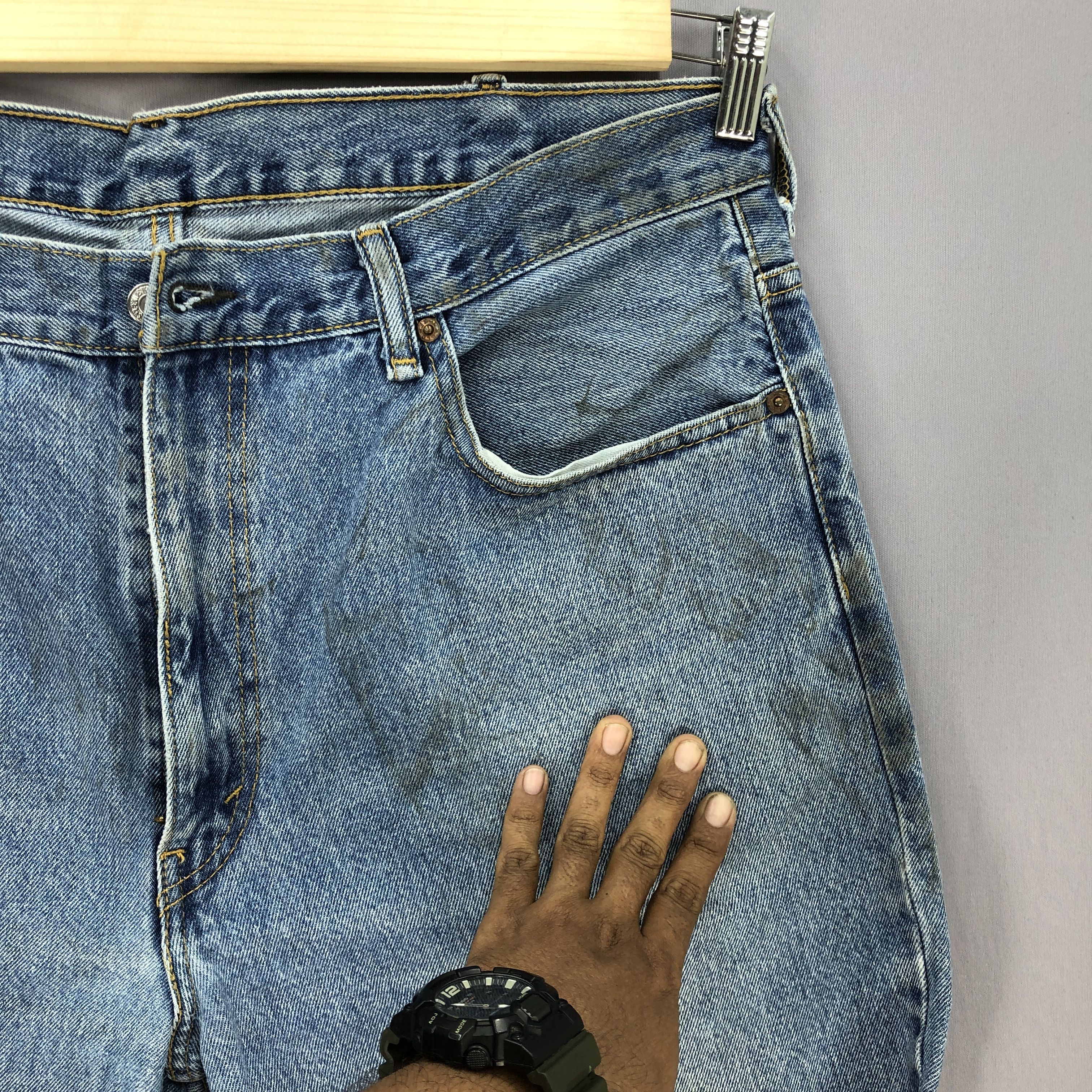 Levi's Vintage Levis 550 Dirty Jeans Levi's Stone Wash Denim Size US 38 / EU 54 - 7 Thumbnail