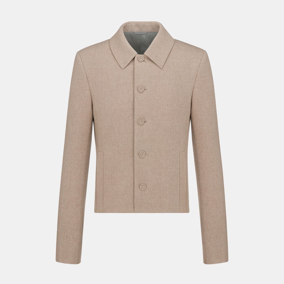 Dior o1bcso1str0226 Cropped Jacket in Beige Size US M / EU 48-50 / 2 - 1 Thumbnail
