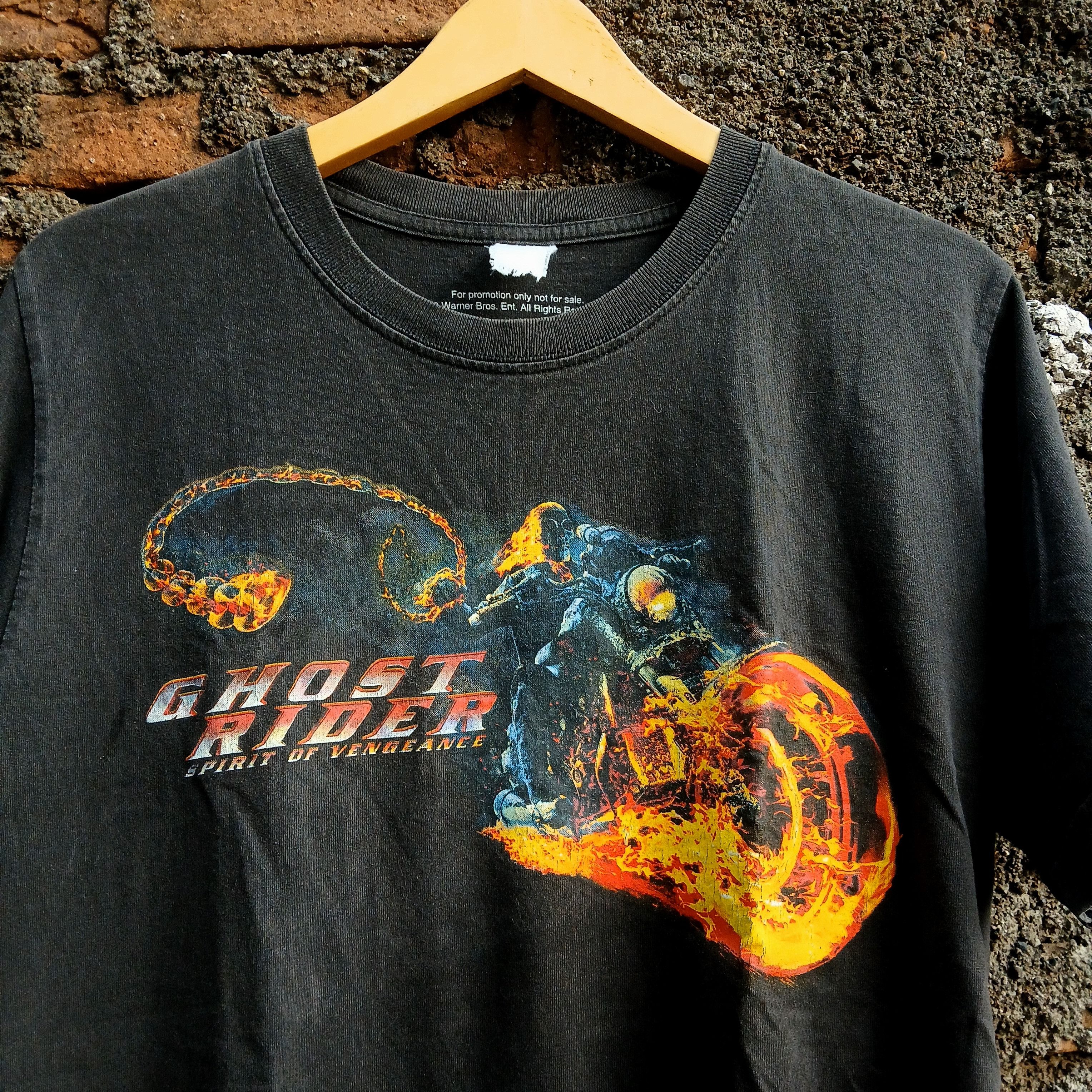 Marvel Comics Vintage Ghost rider promotion movie tee Size US M / EU 48-50 / 2 - 3 Thumbnail