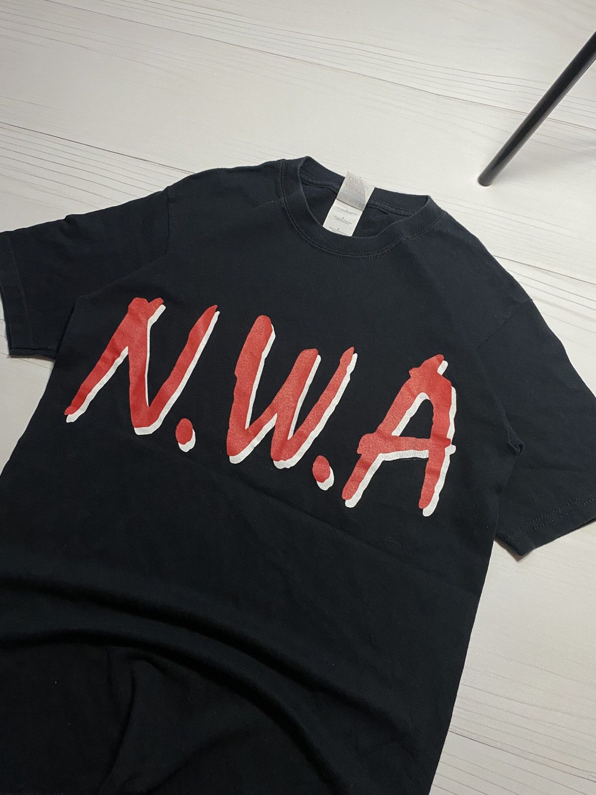 Rap Tees Vintage 00’s N.W.A. Straight outta Compton y2k t shirt Size US S / EU 44-46 / 1 - 5 Thumbnail