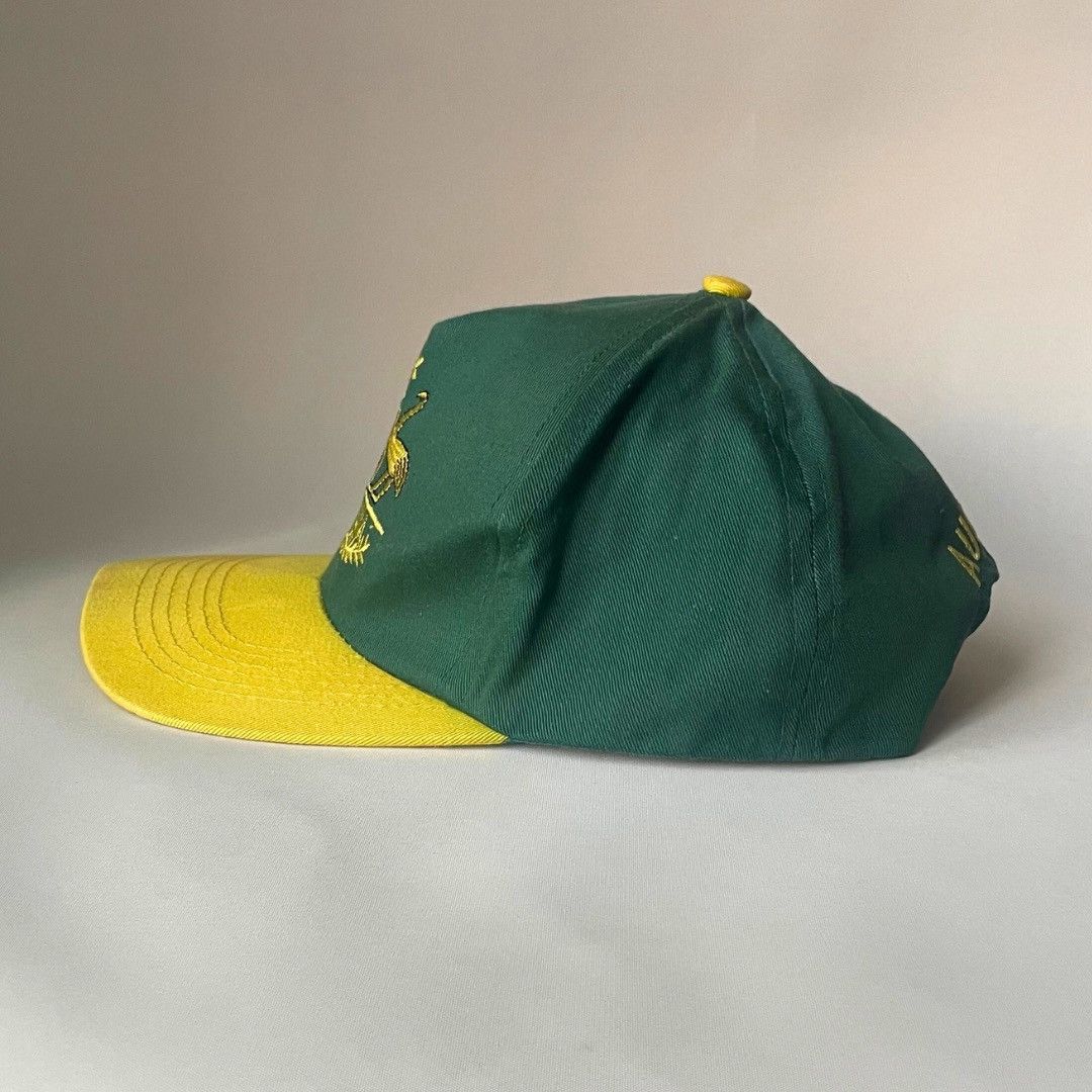 Vintage Vintage Australia cap green/yellow Size ONE SIZE - 3 Thumbnail