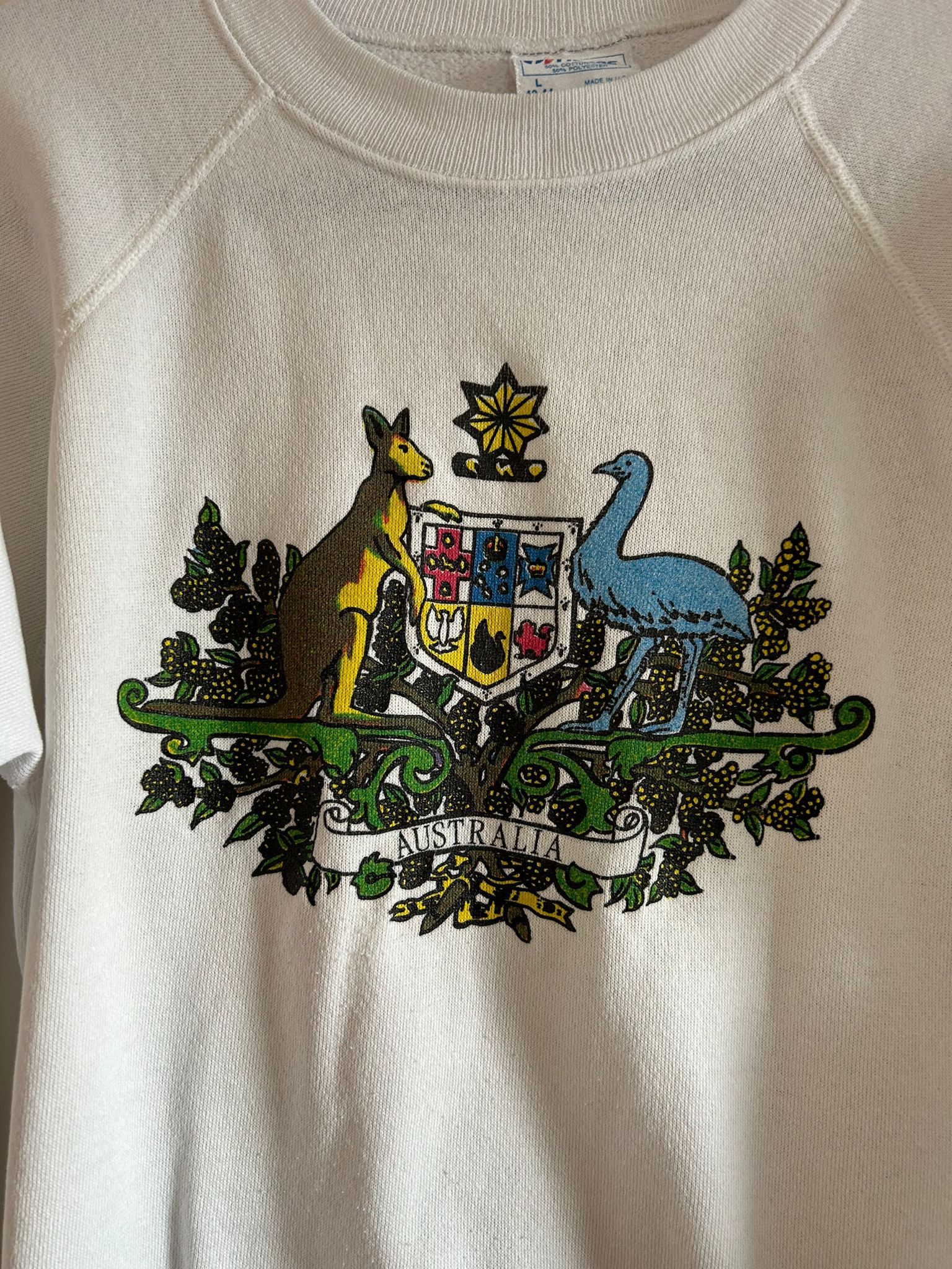 Vintage Hanes Australia Crewneck Size US M / EU 48-50 / 2 - 2 Thumbnail
