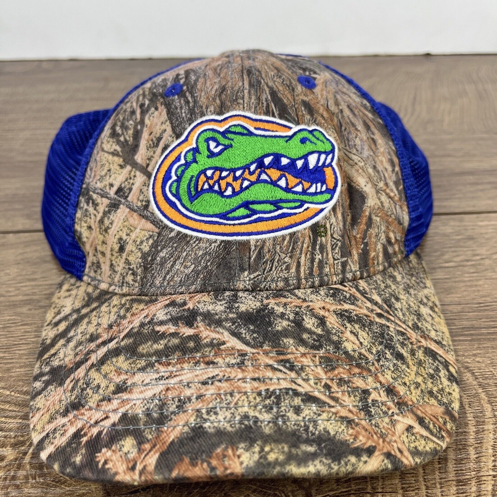 Other Florida Gators Camo Hat Cap Blue Hat Snapback Adjustable Adu Size ONE SIZE - 6 Thumbnail