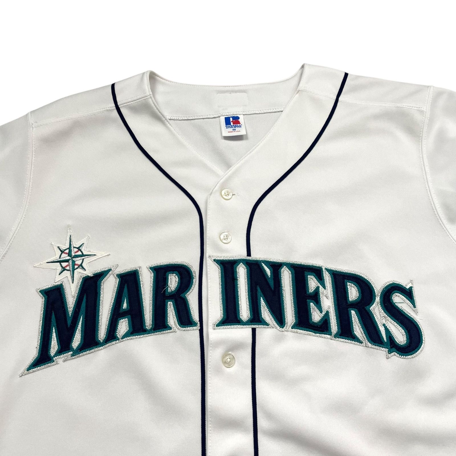 MLB SEATTLE MARINERS RUSSELL ALL STAR GAME 2001 AUTHENTIC JERSEY Size US XL / EU 56 / 4 - 2 Thumbnail
