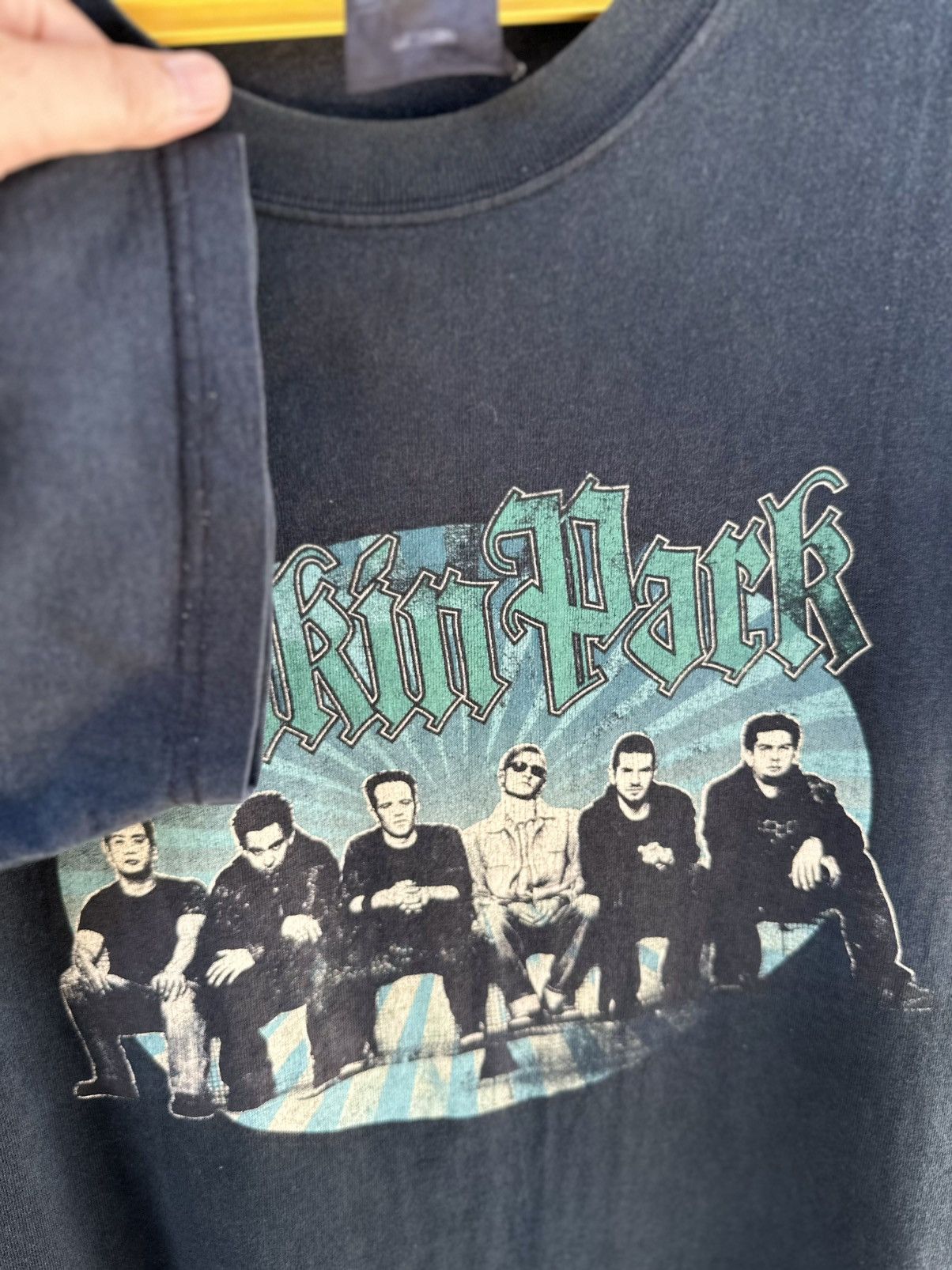 Band Tees Vintage Linkin Park Band Faded Tee Size US L / EU 52-54 / 3 - 7 Thumbnail