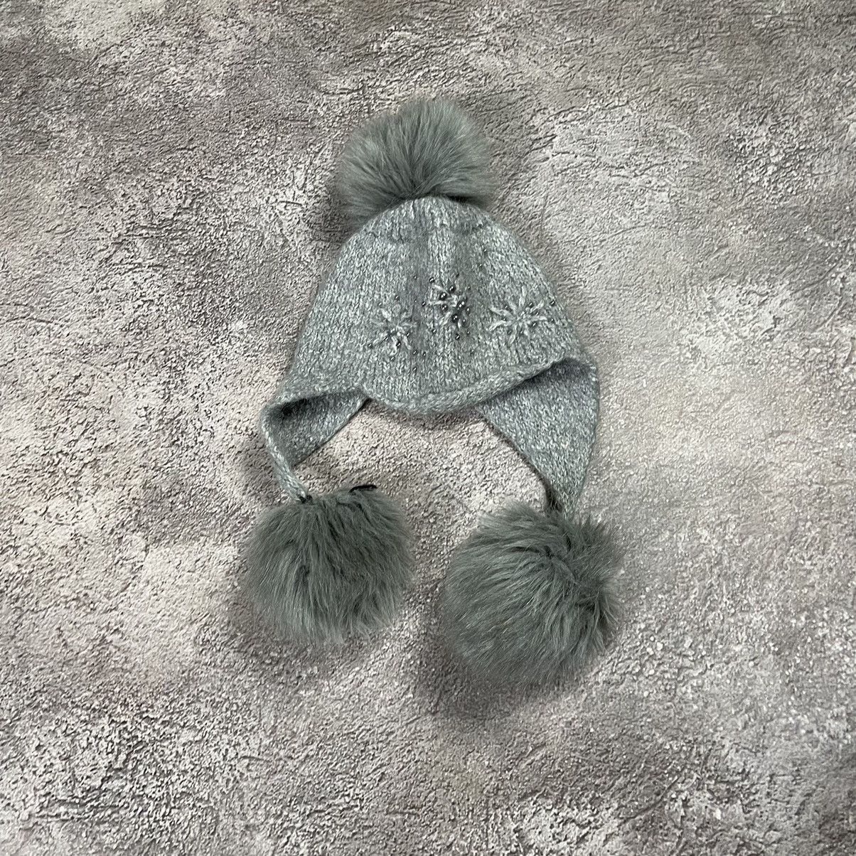 If Six Was Nine Vintage 90s Alt Beanie Mohair Ushanka Faux American VTg Size ONE SIZE - 1 Thumbnail