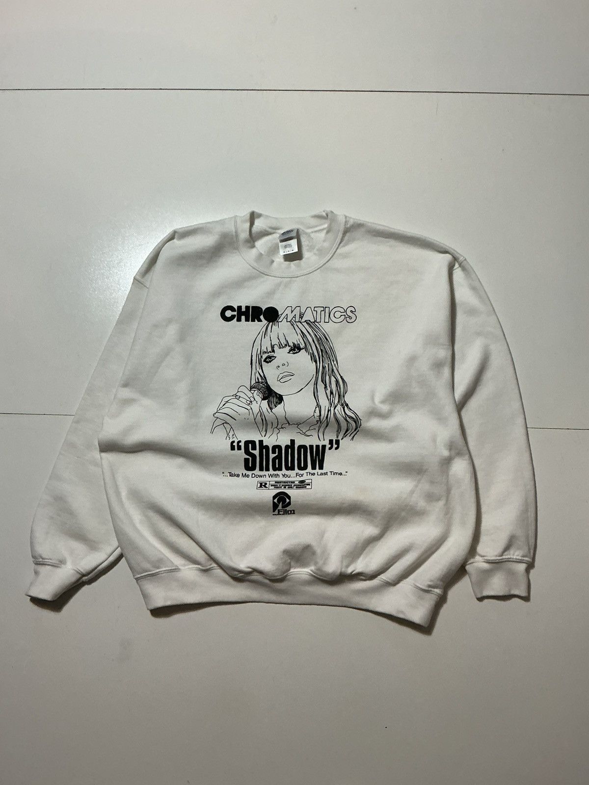 Gildan Chromatics Shadow Take Me Down Johnny Jewel Sweatshirt Size US XL / EU 56 / 4 - 1 Thumbnail