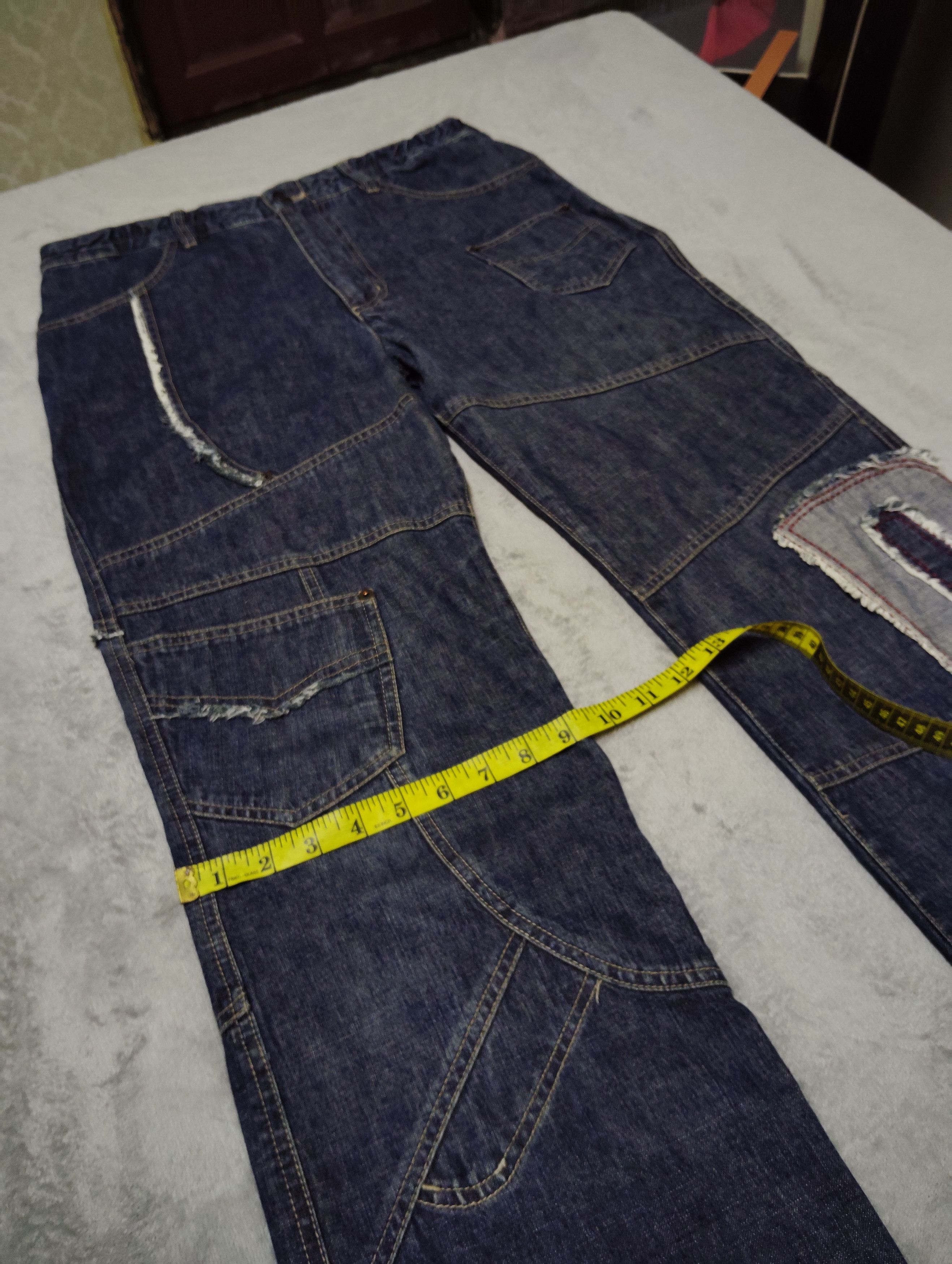 Designer × Japanese Brand VINTAGE DRUG STORES DENIM PANT Size US 32 / EU 48 - 12 Thumbnail