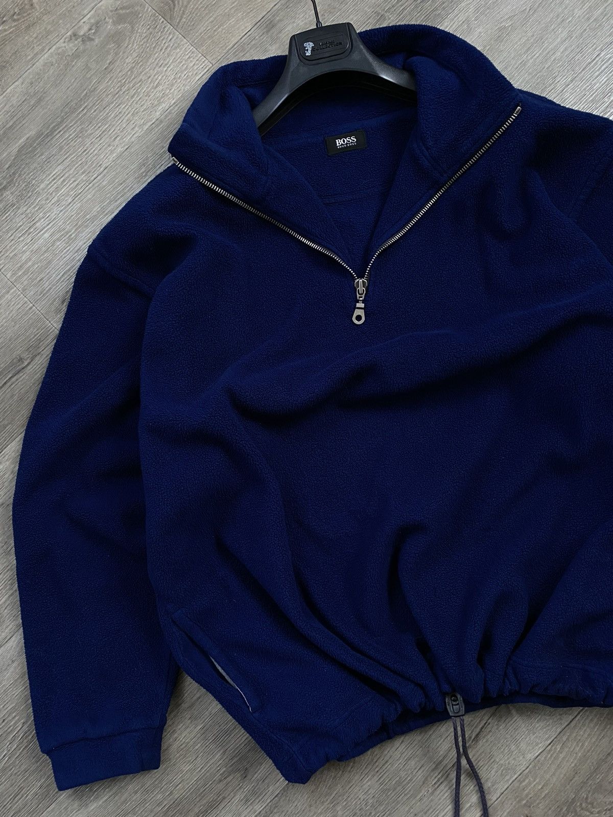 Hugo Boss 🫧 HUGO BOSS VINTAGE FLEECE JACKET CALGARY Size US L / EU 52-54 / 3 - 3 Thumbnail