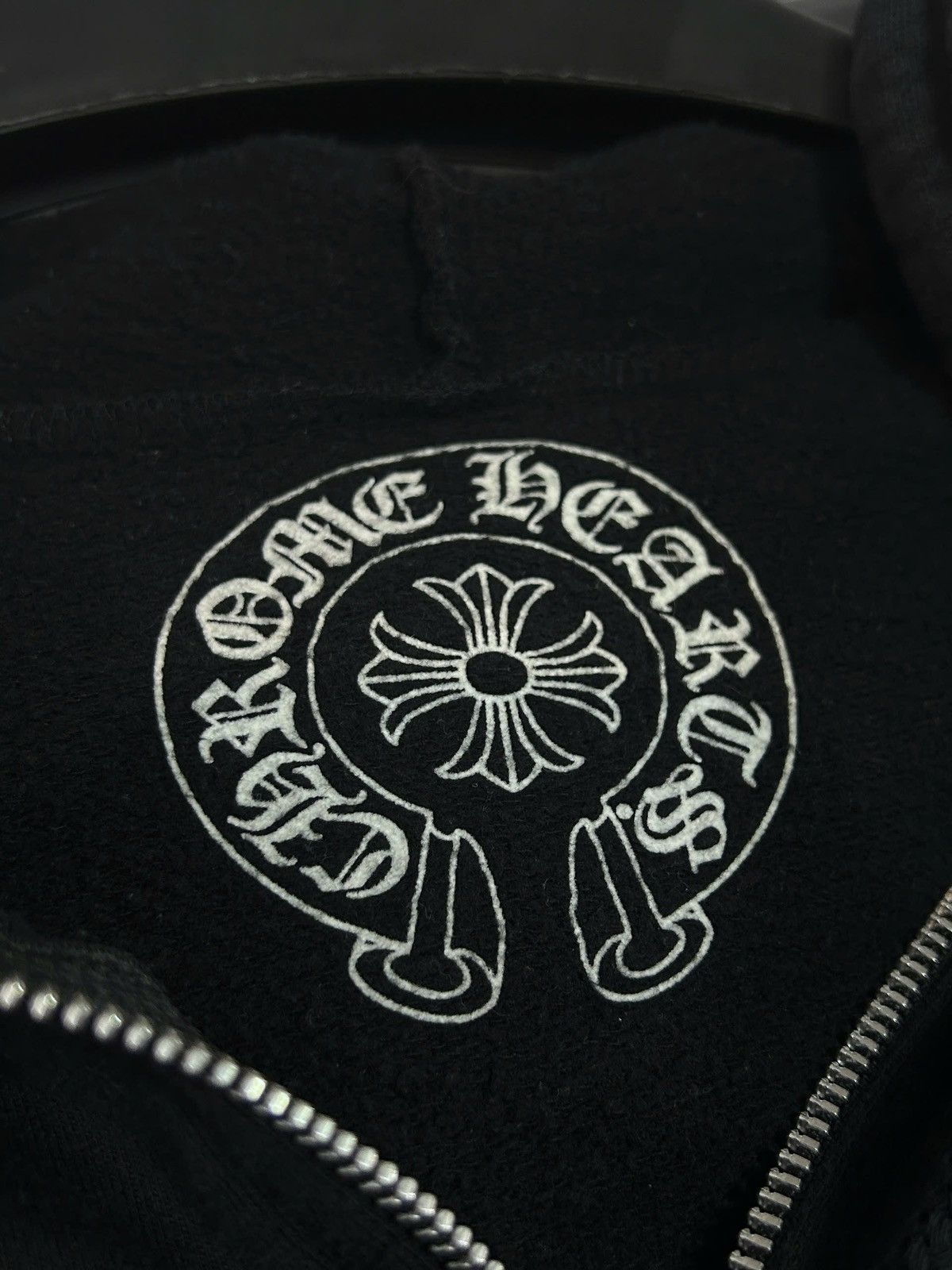 Chrome Hearts Chrome Hearts Cross Zip Hoodie Vintage Size US L / EU 52-54 / 3 - 10 Thumbnail