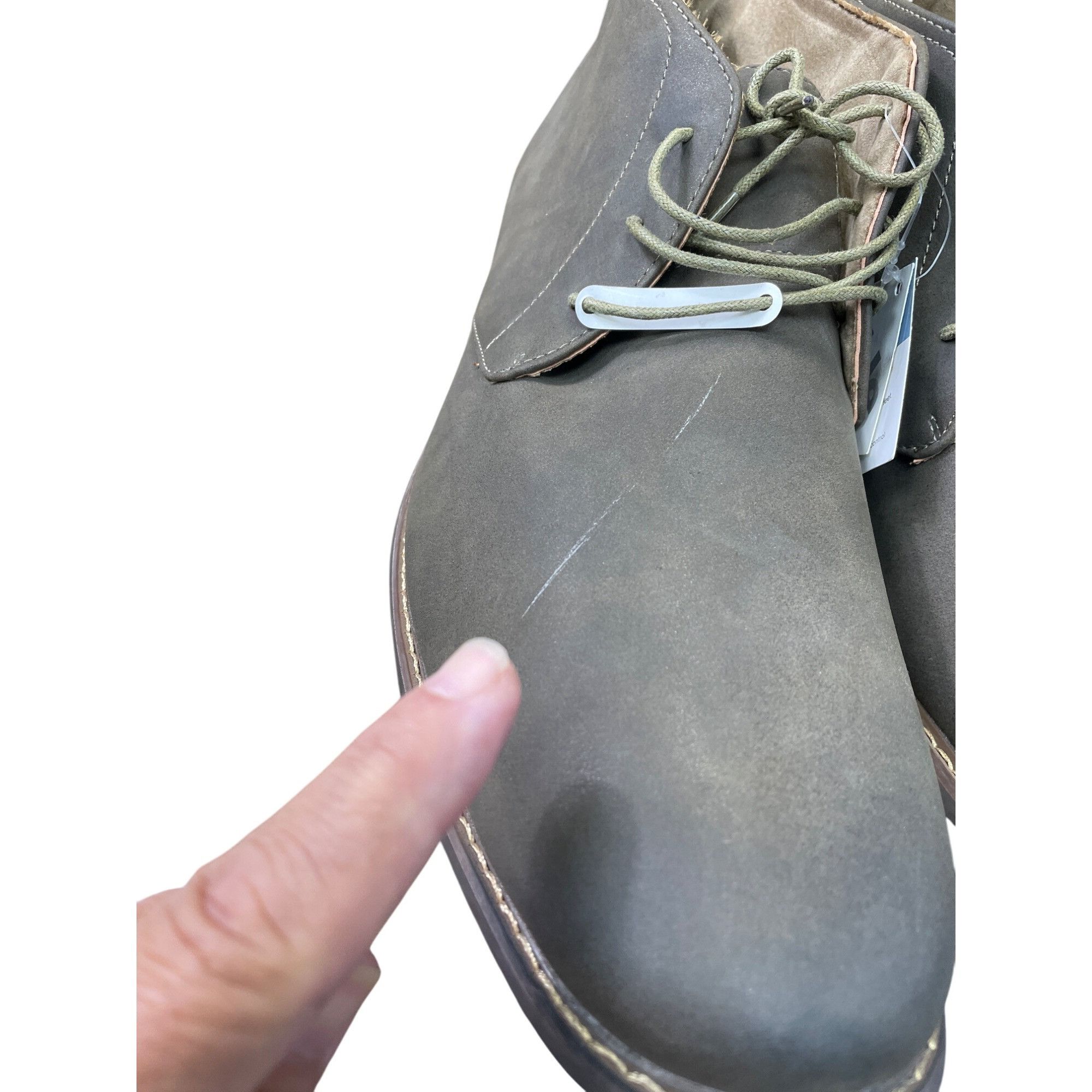 Other Deer Stags Mens 902 Brown Faux Leather Chukka Ankle Boots Si Size US 15 / EU 48 - 13 Thumbnail