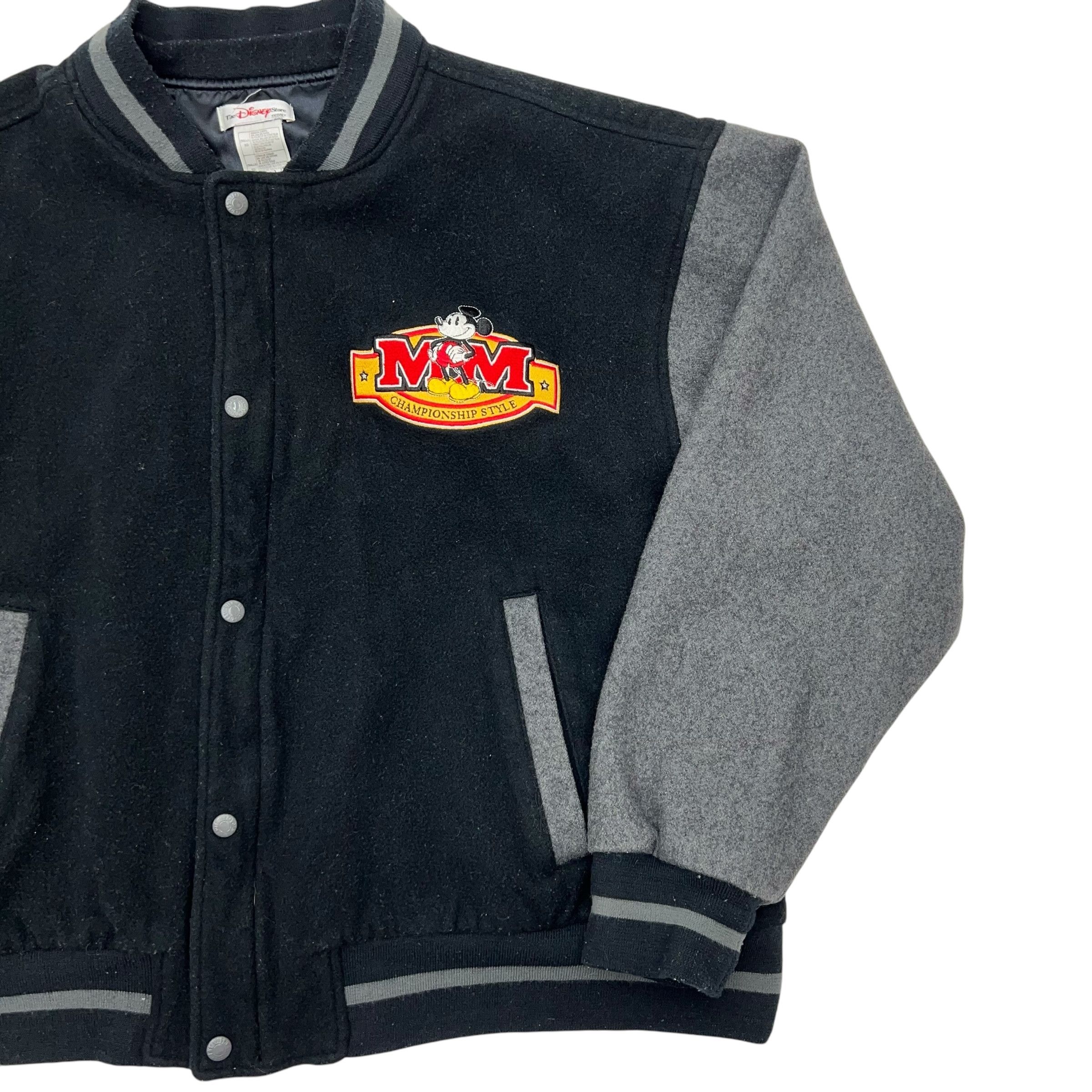 Disney × Mickey Mouse × Vintage Vintage Mickey Mouse Varsity Jacket Size US XL / EU 56 / 4 - 4 Thumbnail